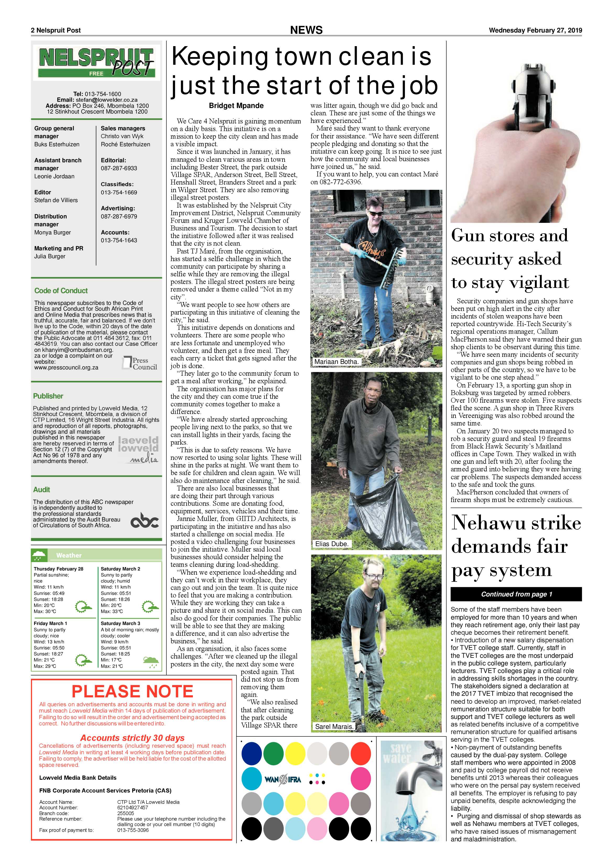 Nelspruit Post 27 February 2019 page 2