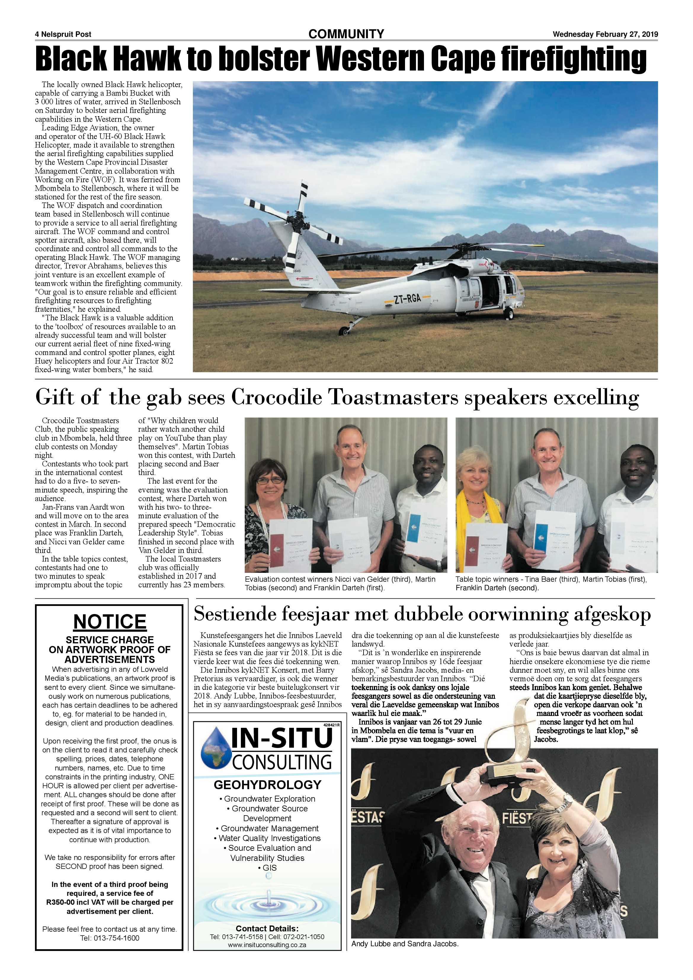 Nelspruit Post 27 February 2019 page 4