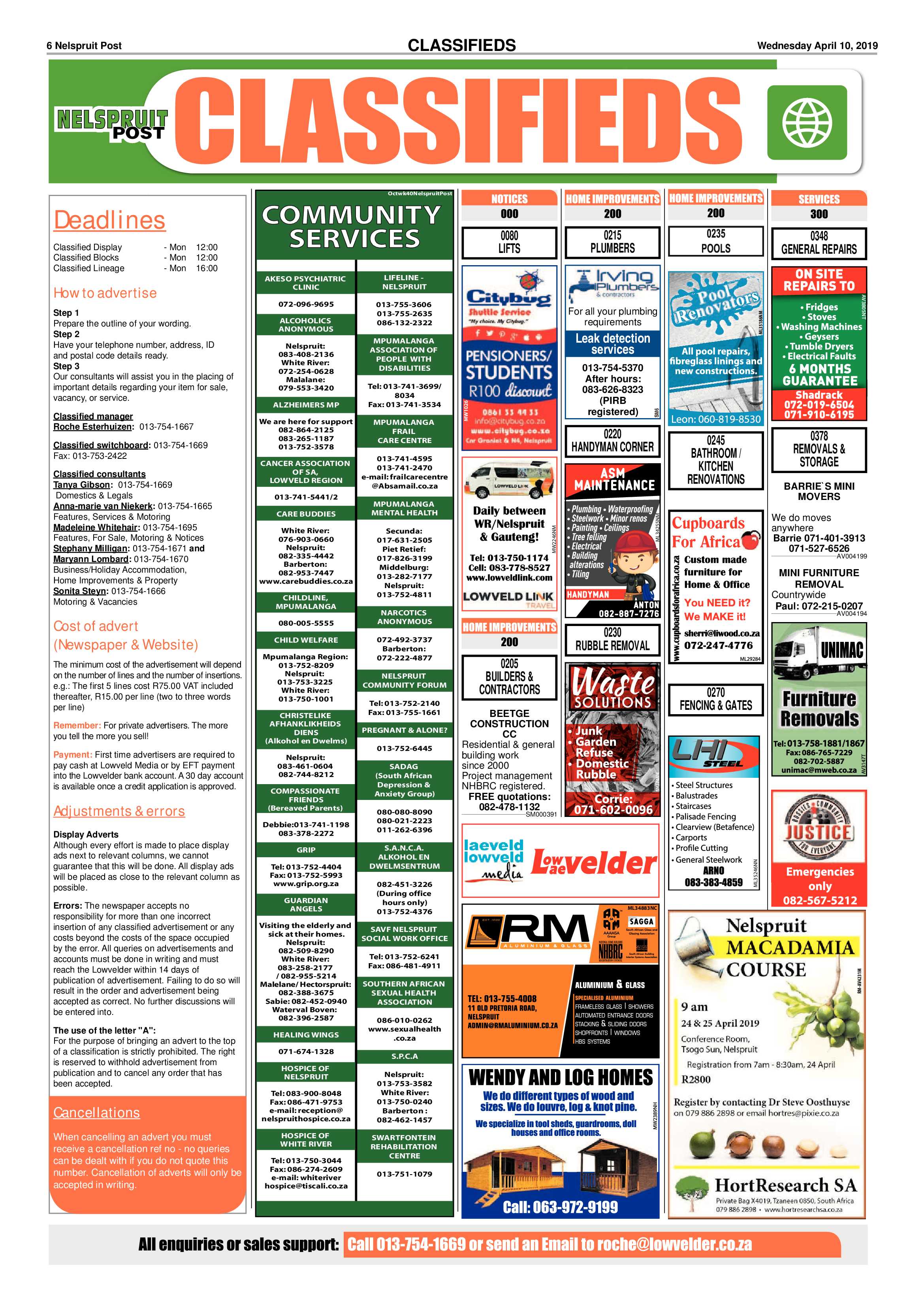 Nelspruit Post 10 April 2019 page 6