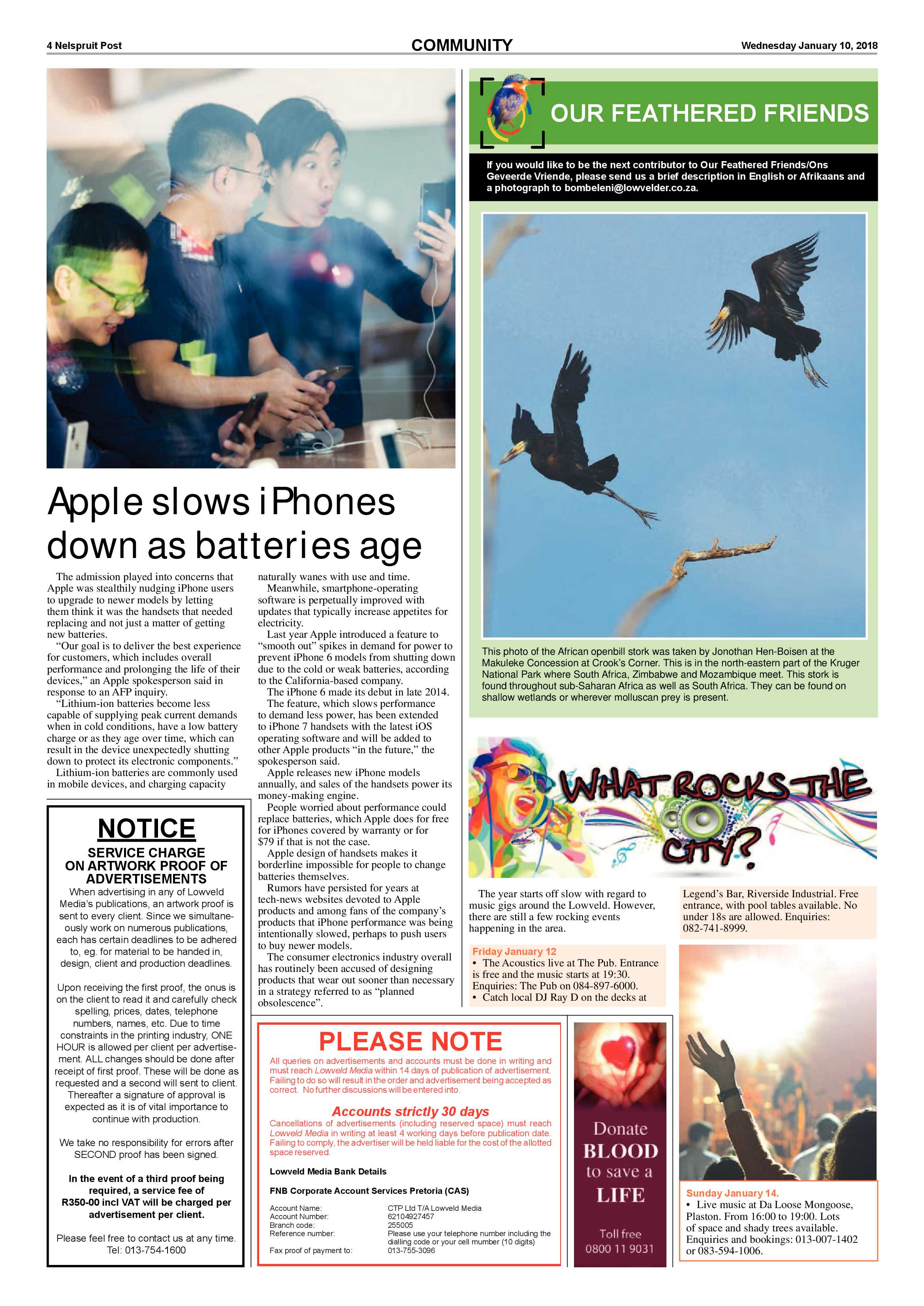 Nelspruit Post 10 January 2018 page 4