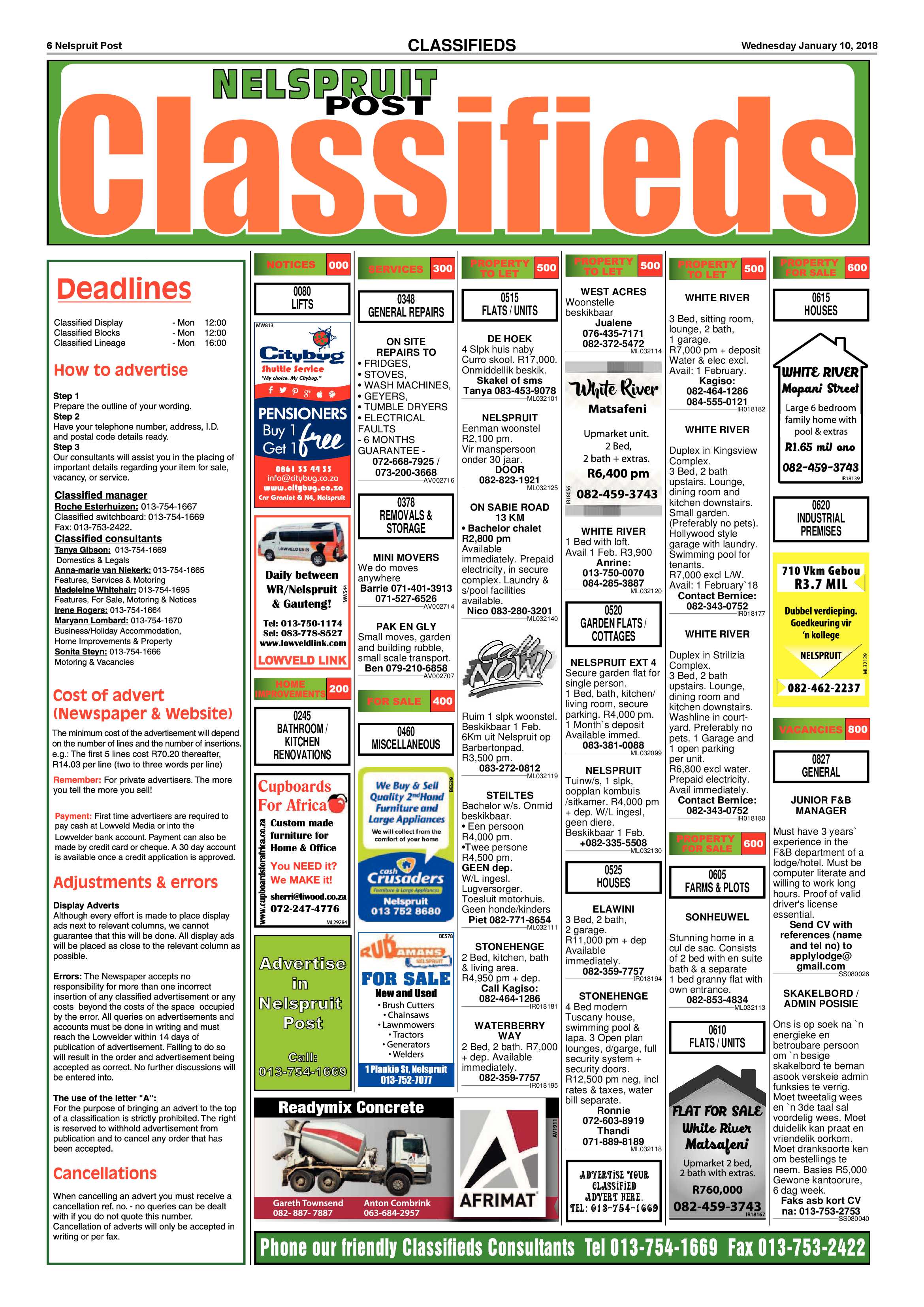 Nelspruit Post 10 January 2018 page 6