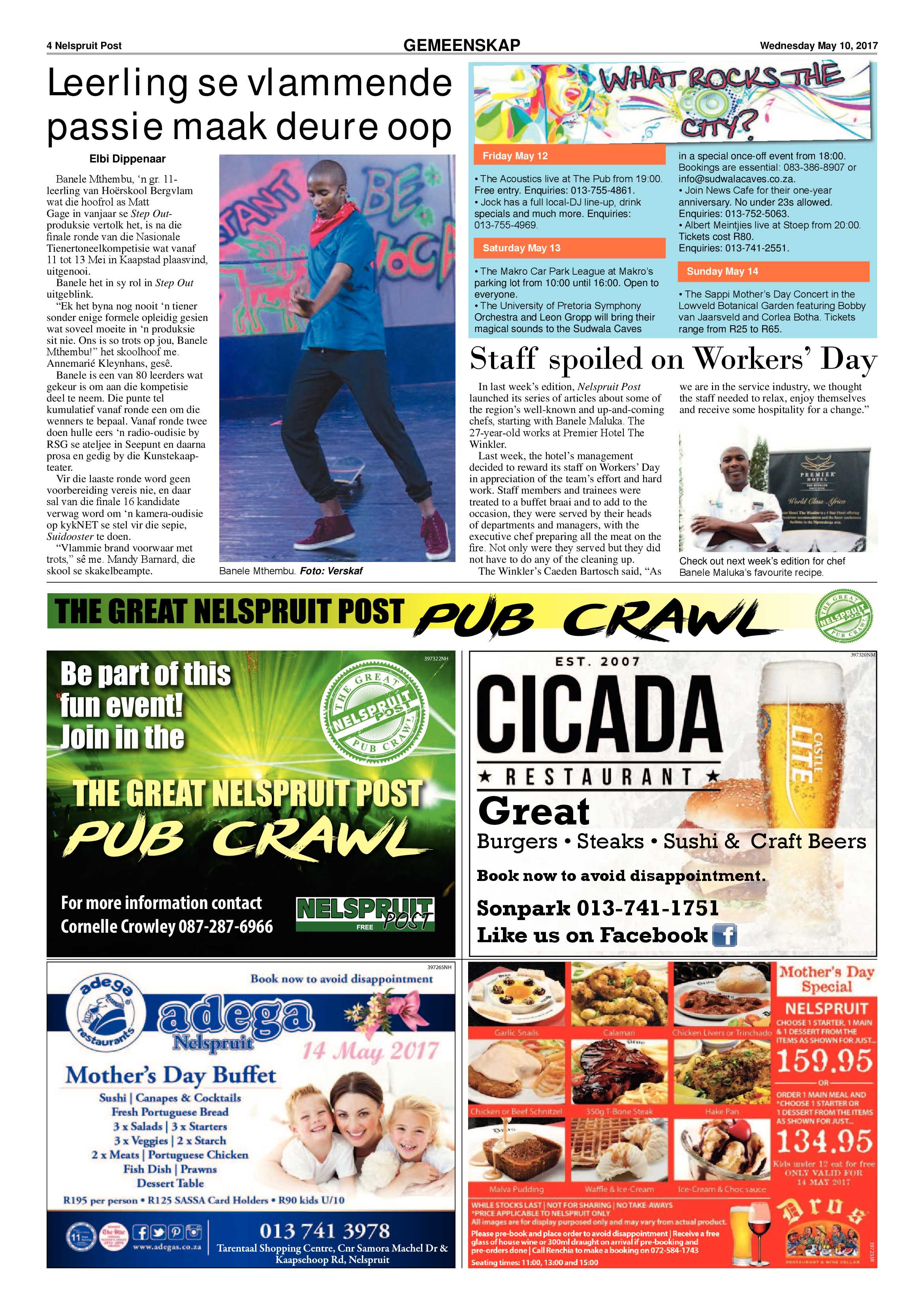 Nelspruit Post 10 May 2017 page 4