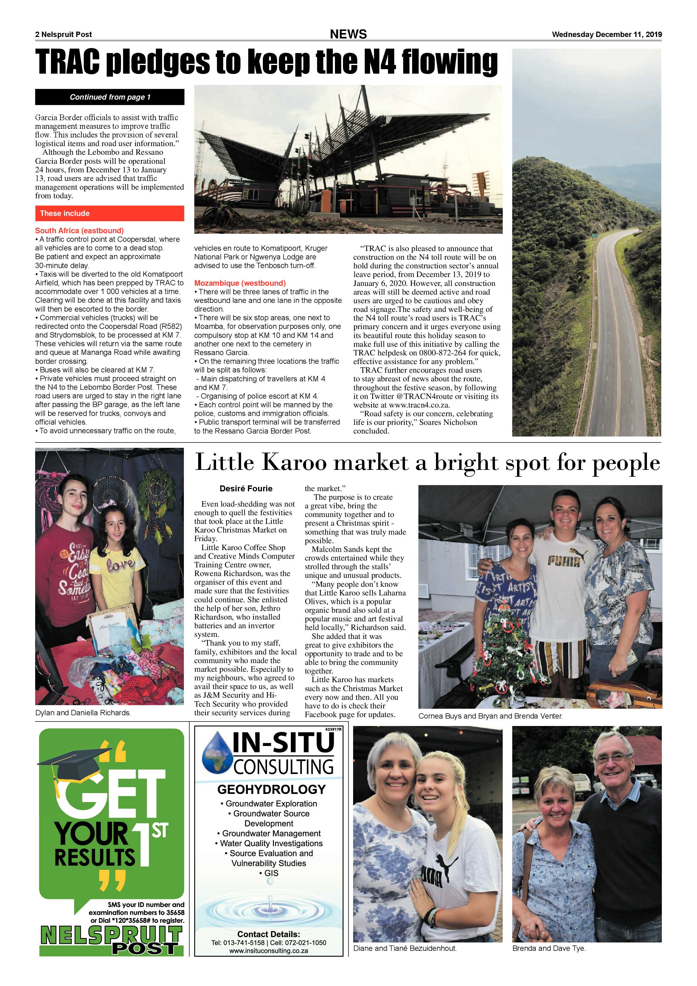 Nelspruit Post 11 December 2019 page 2
