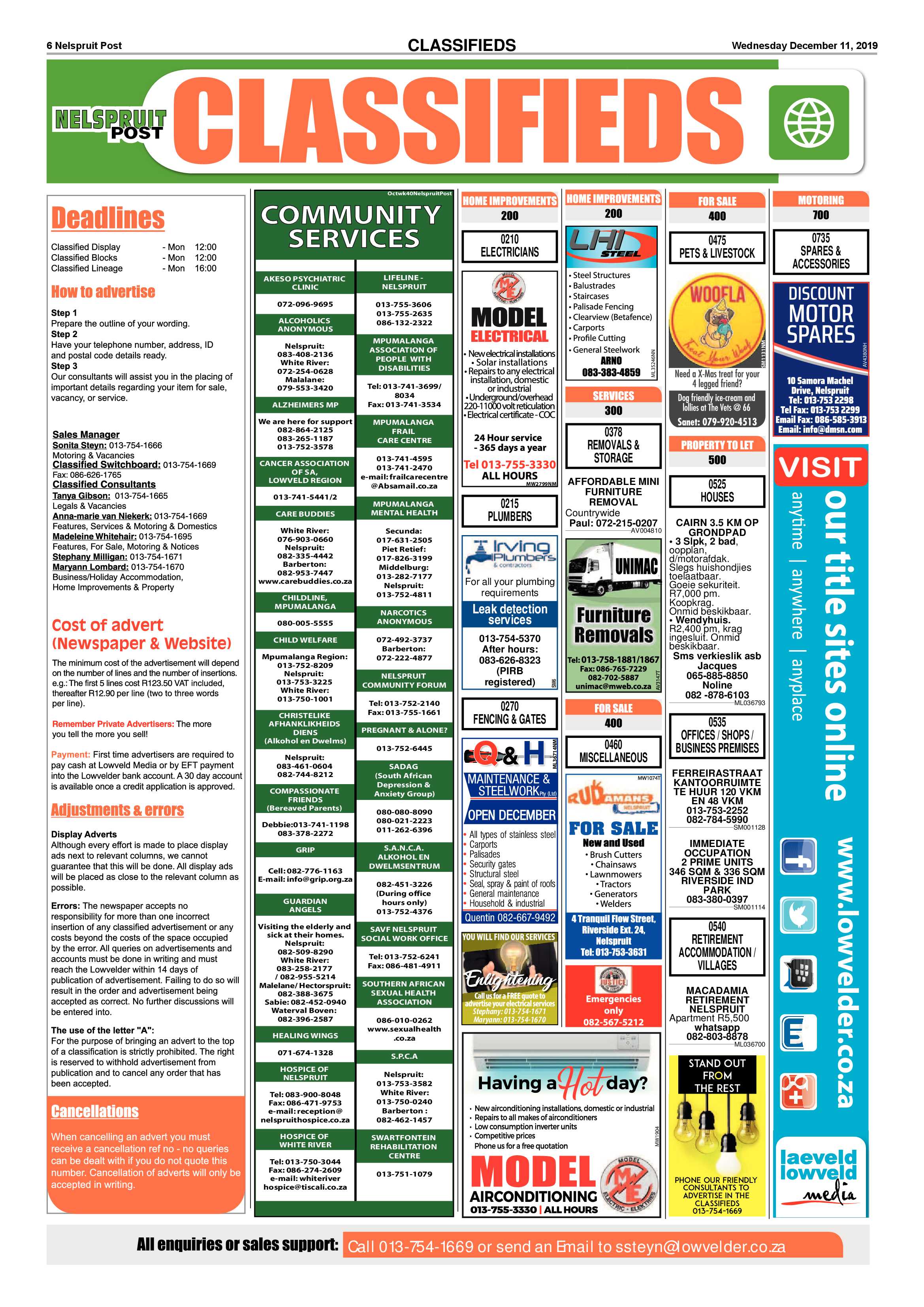 Nelspruit Post 11 December 2019 page 6
