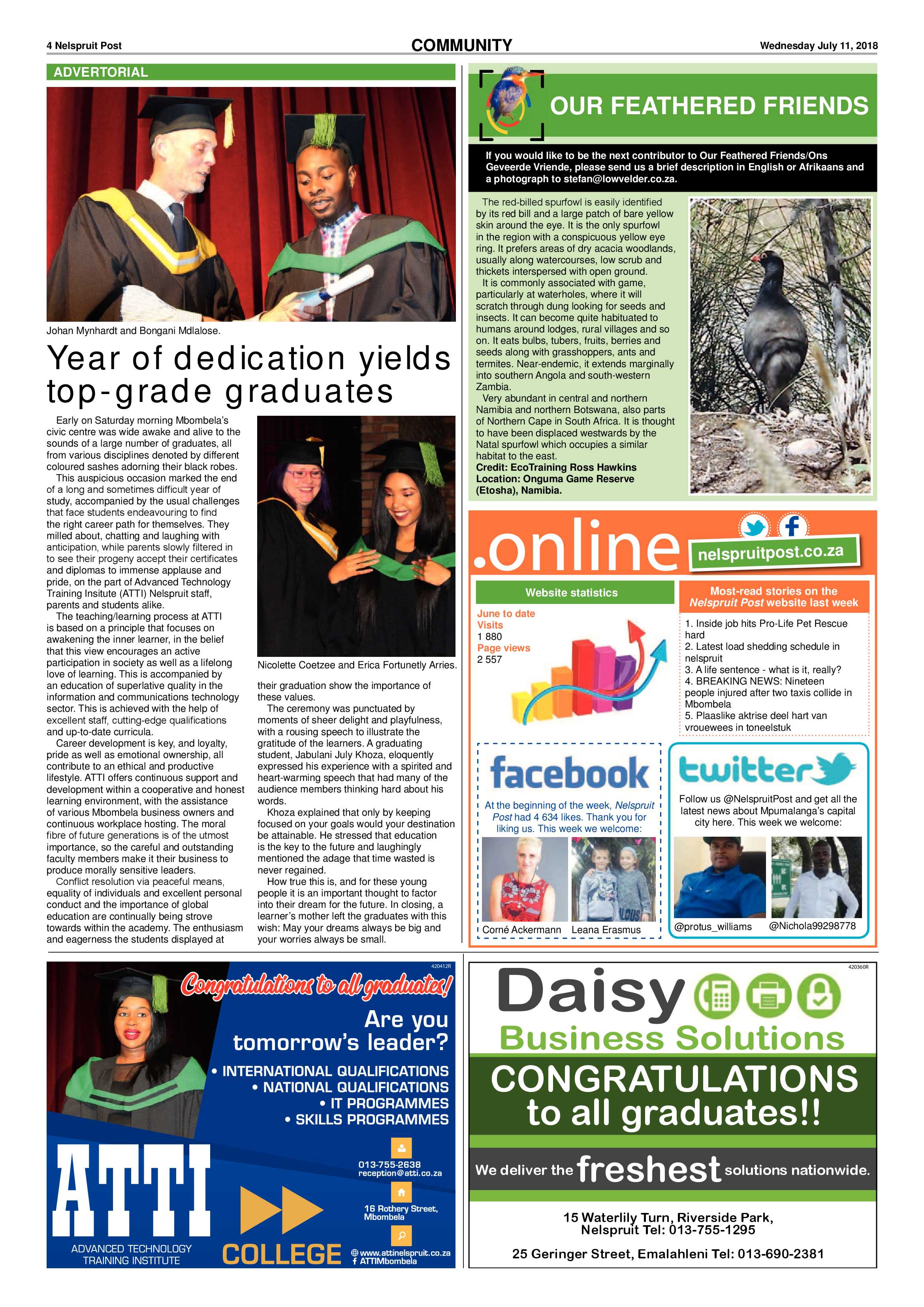Nelspruit Post 11 July 2018 page 4