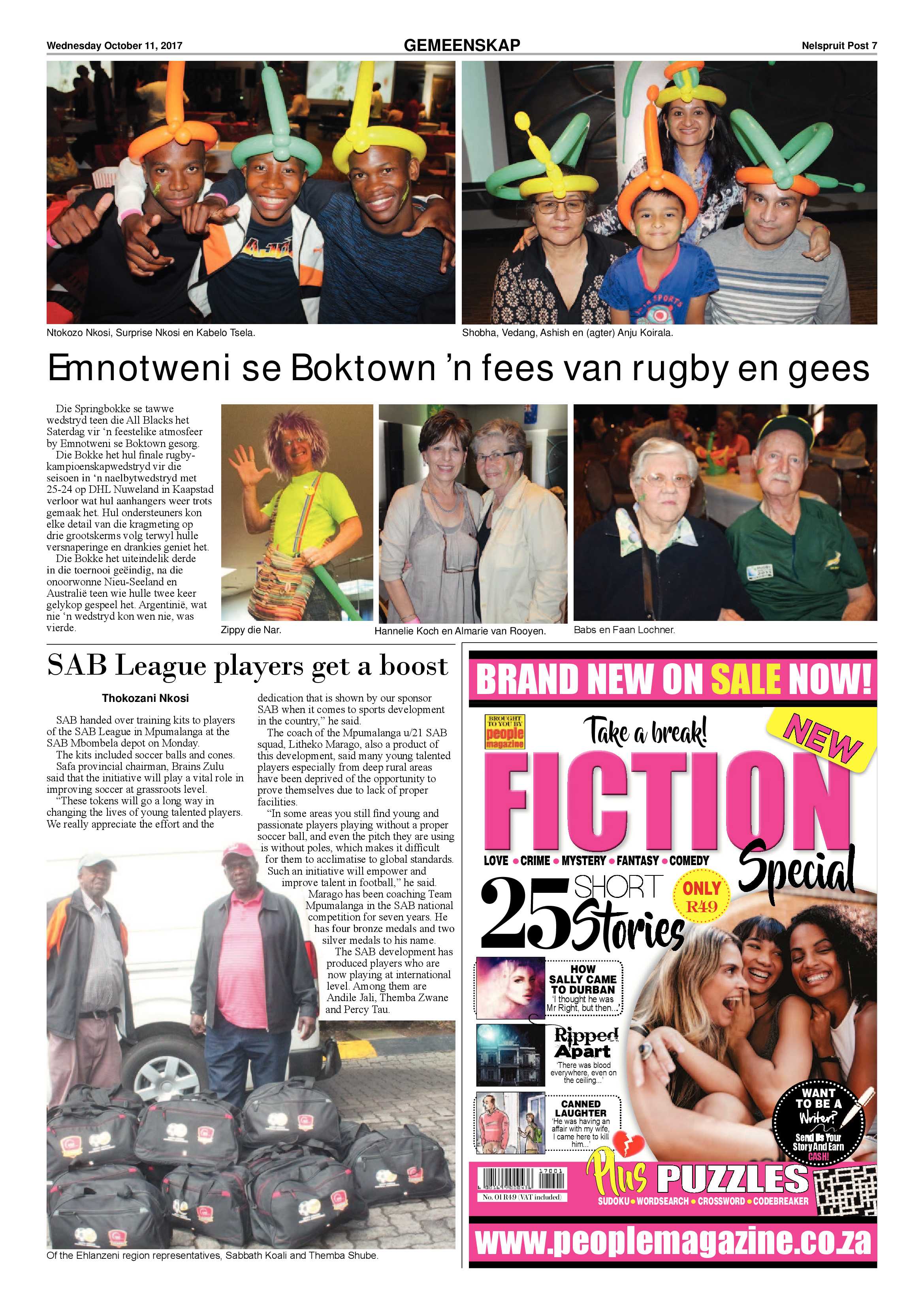 Nelspruit Post 11 October 2017 page 7