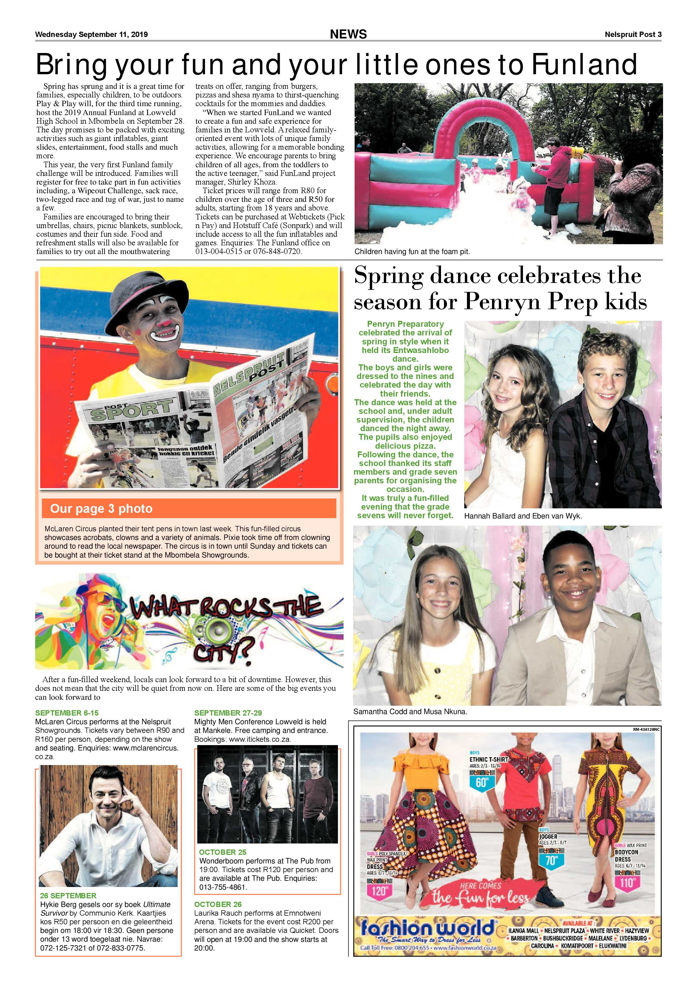 Nelspruit Post 11 September 2019 page 3