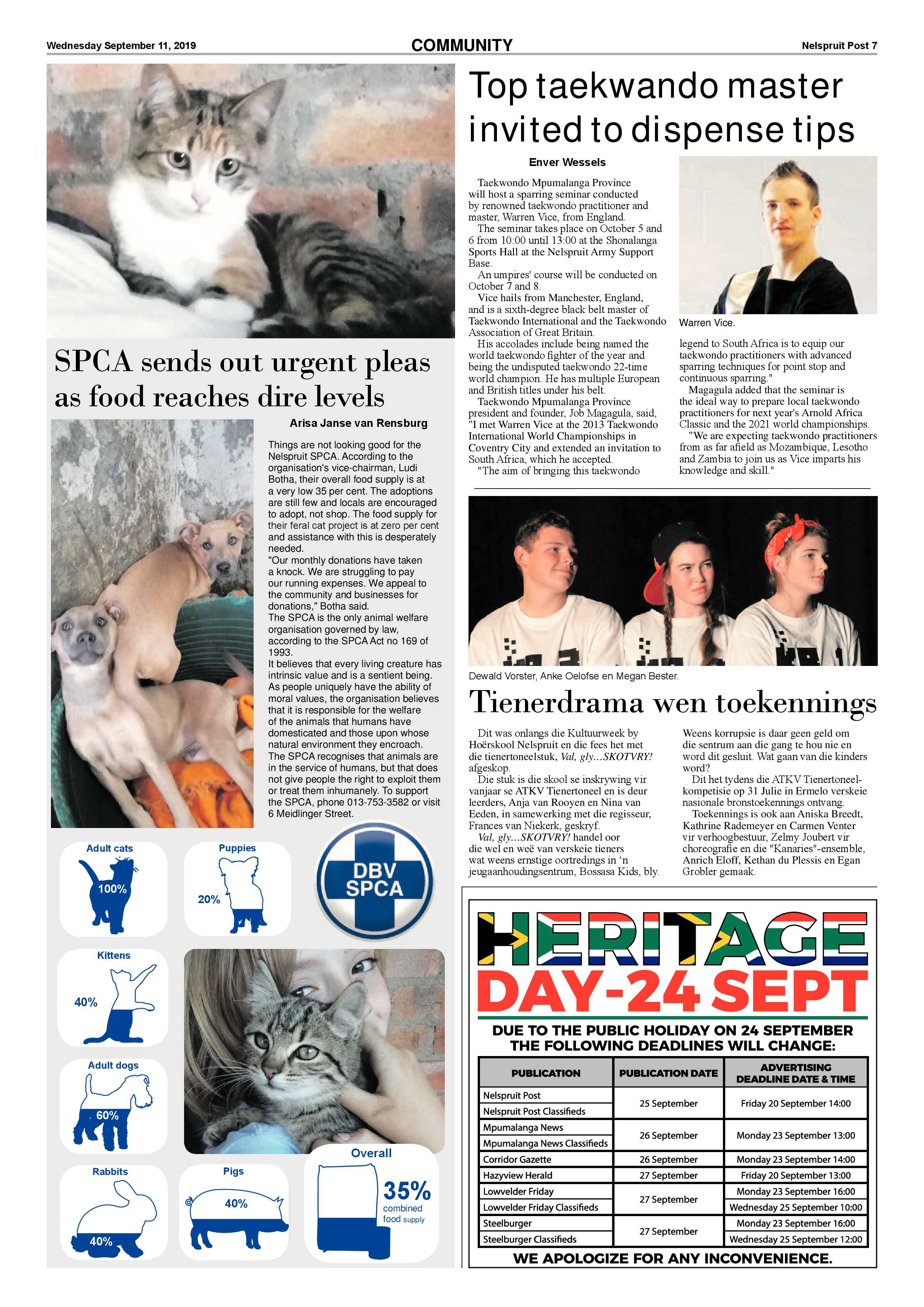 Nelspruit Post 11 September 2019 page 7