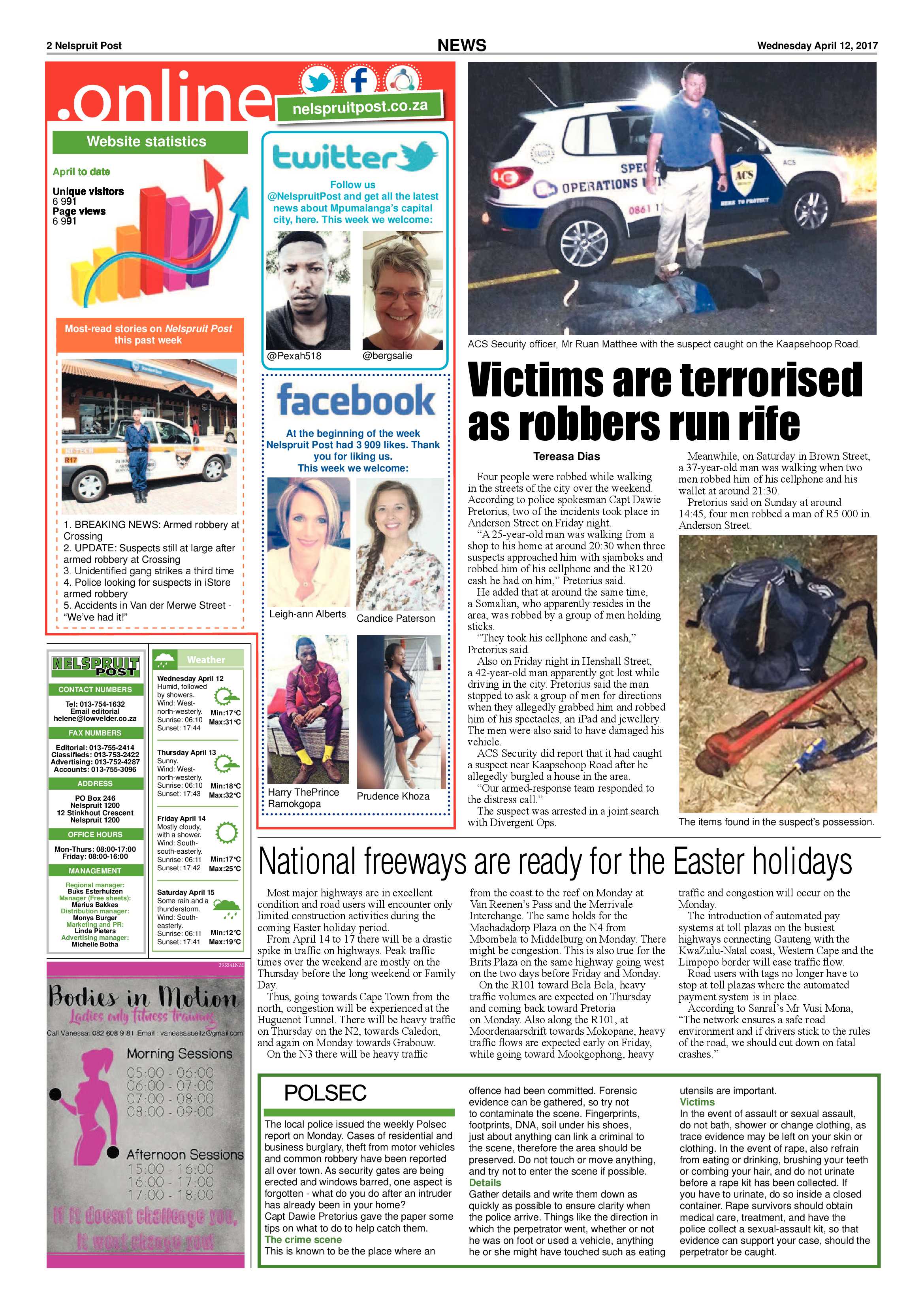 Nelspruit Post 12 April 2017 page 2