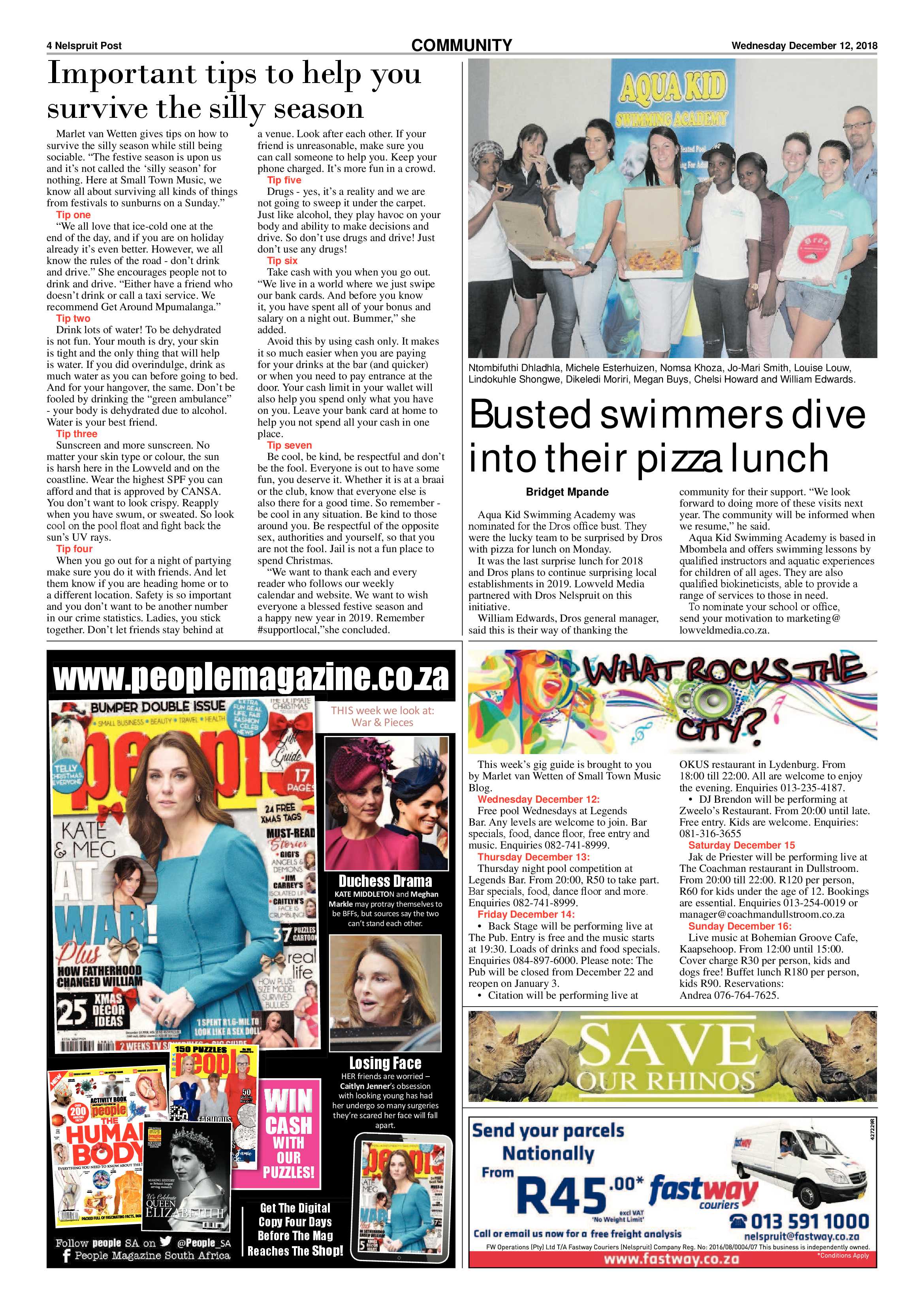 Nelspruit Post 12 December 2018 page 4