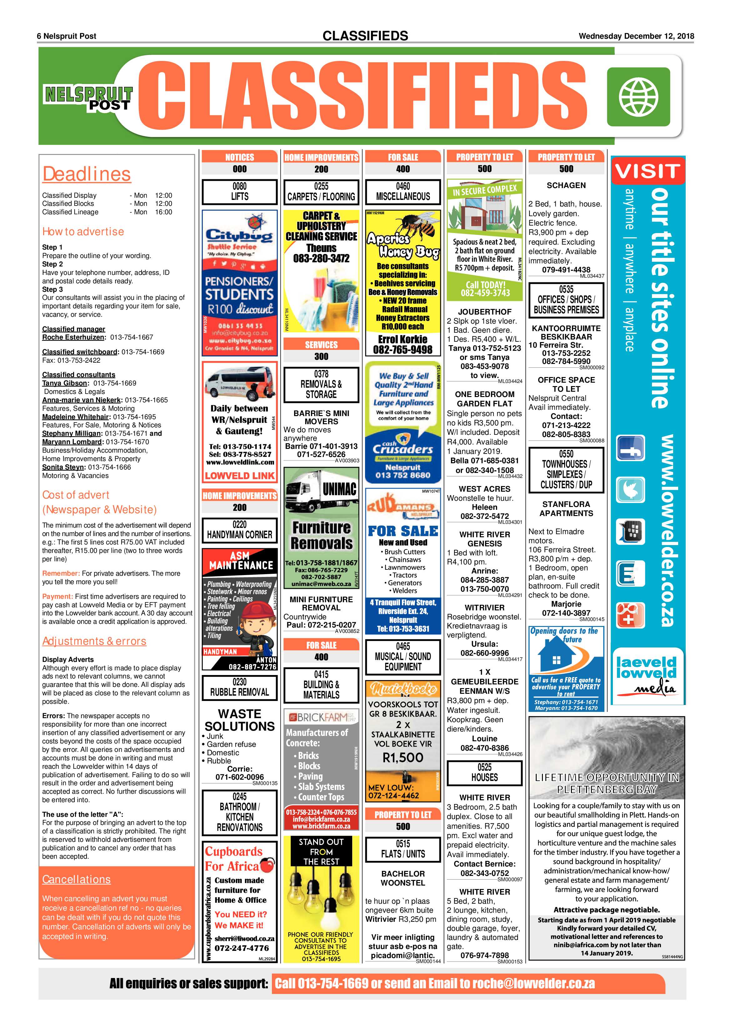 Nelspruit Post 12 December 2018 page 6