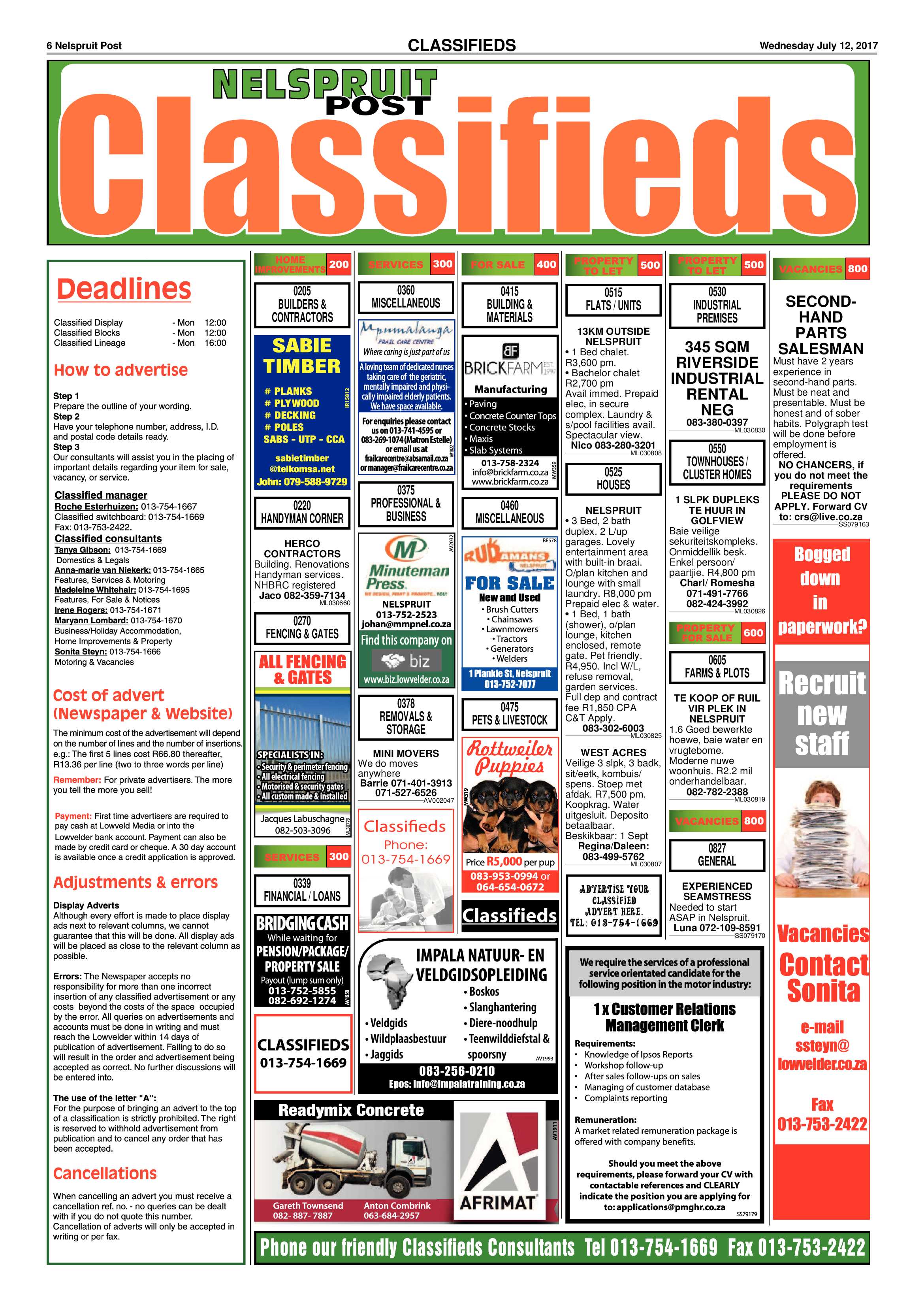 Nelspruit Post 12 July 2017 page 6