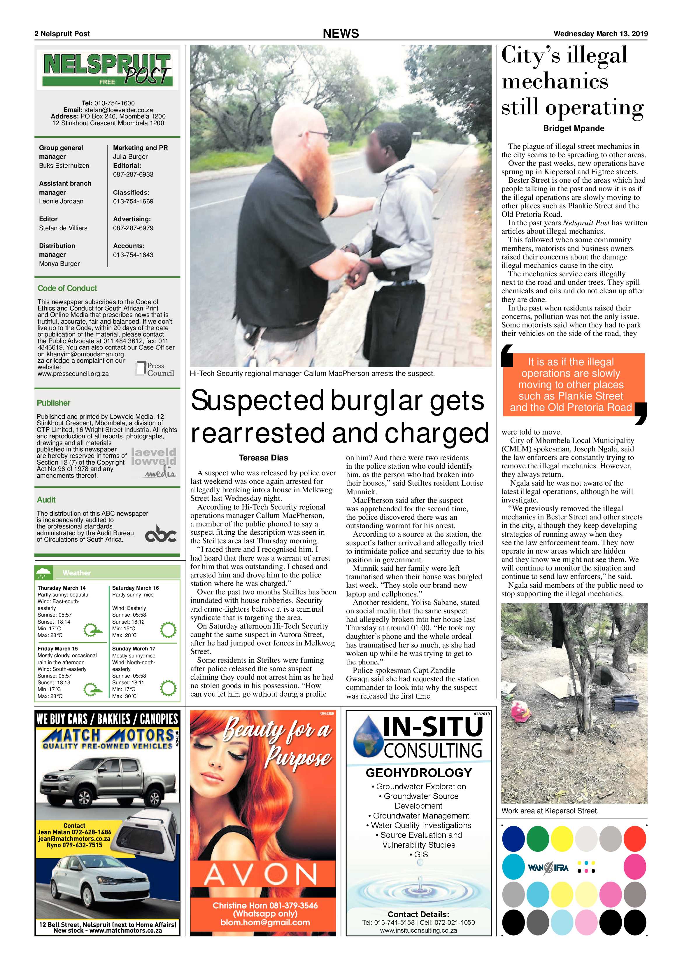 Nelspruit Post 12 March 2019 page 2