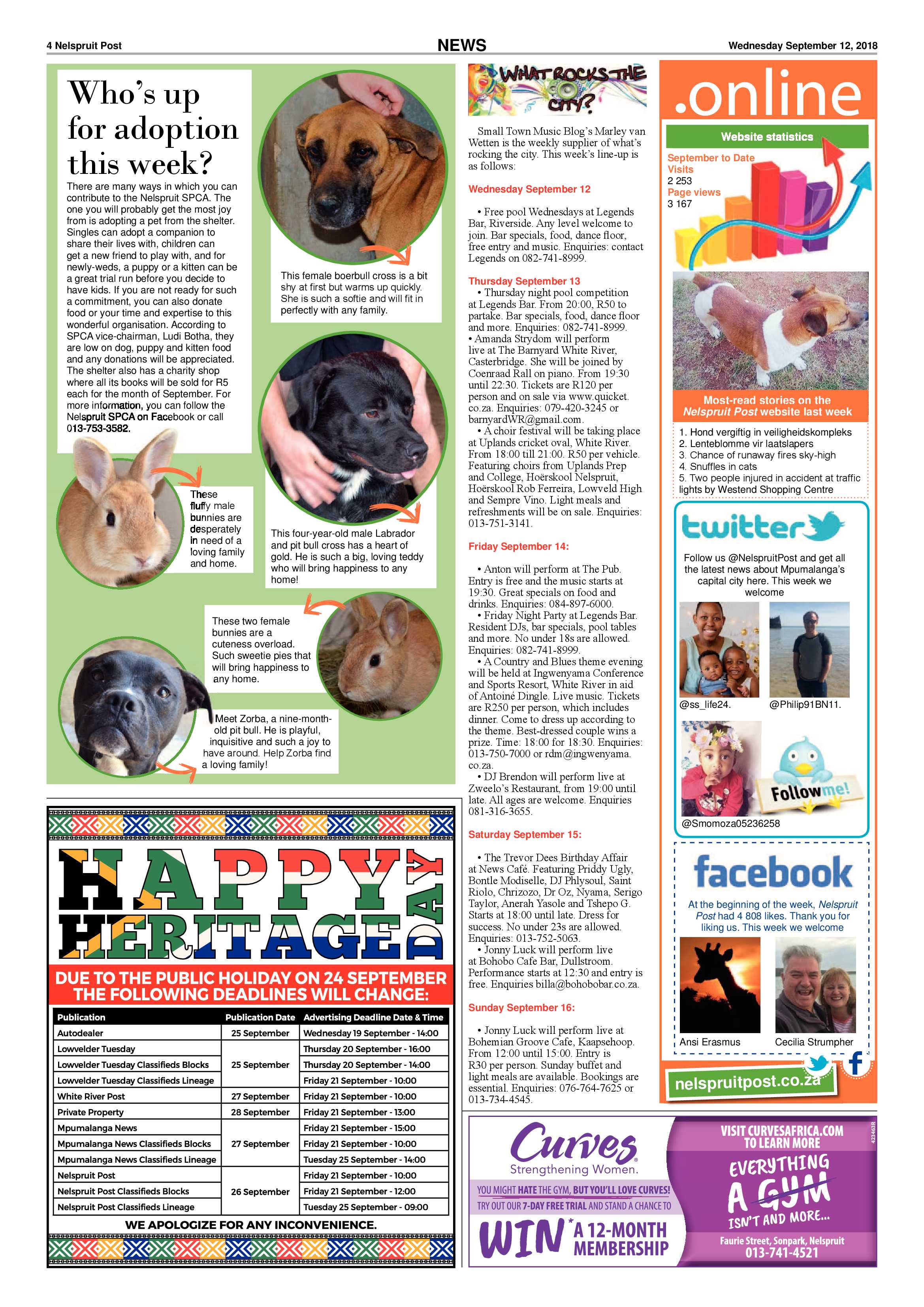 Nelspruit Post 12 September 2018 page 4