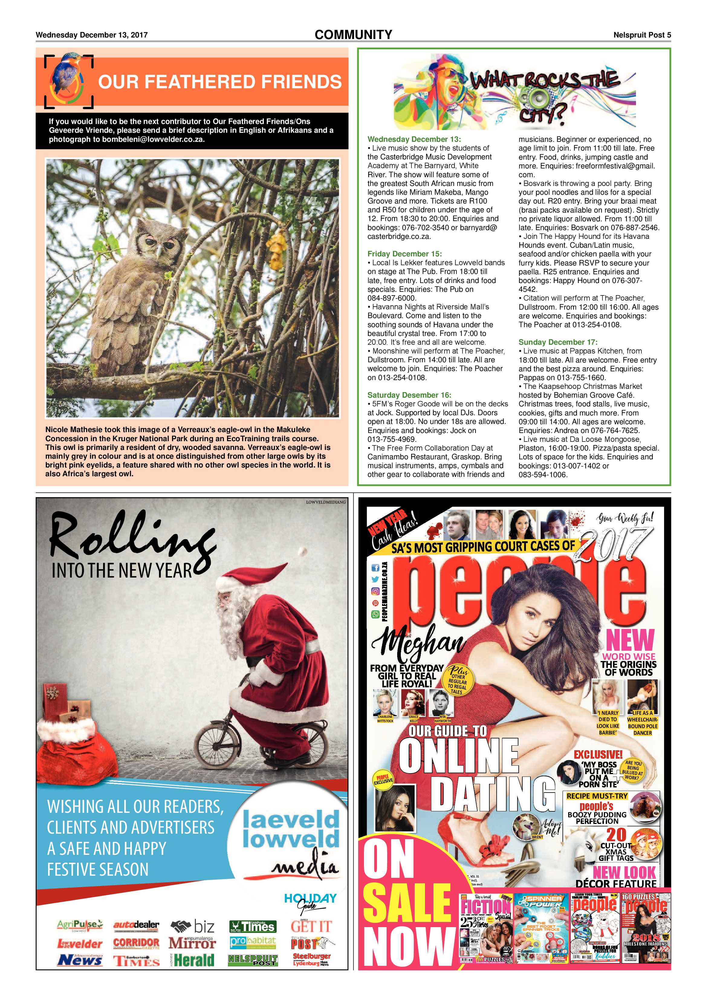 Nelspruit Post 13 December 2017 page 5