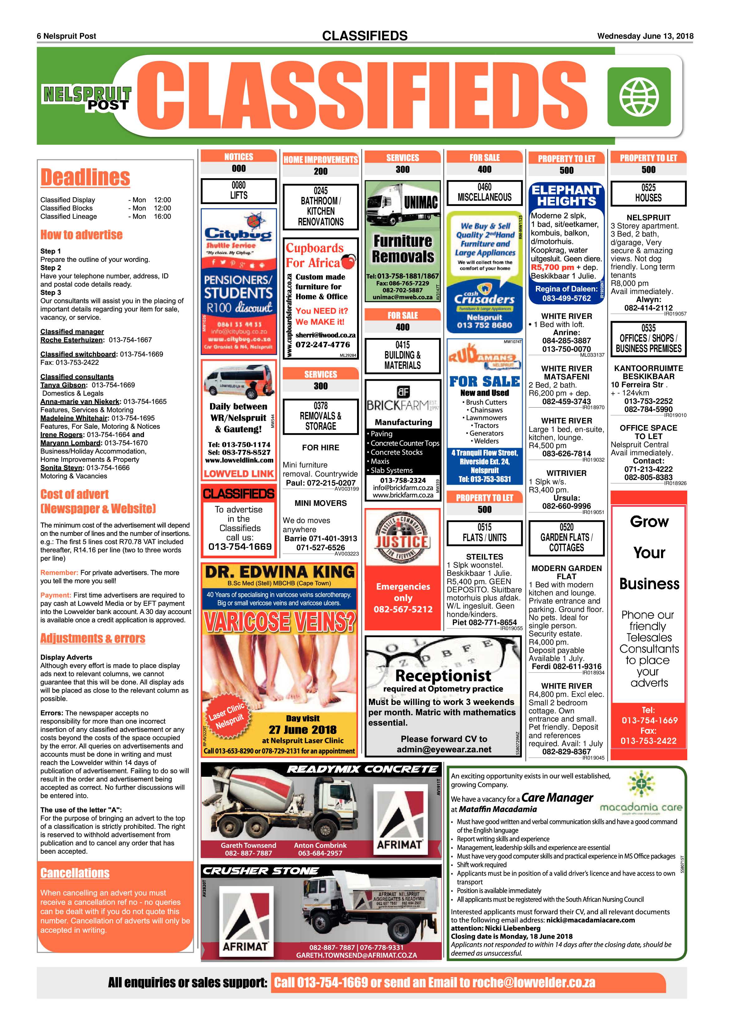 Nelspruit Post 13 June 2018 page 6