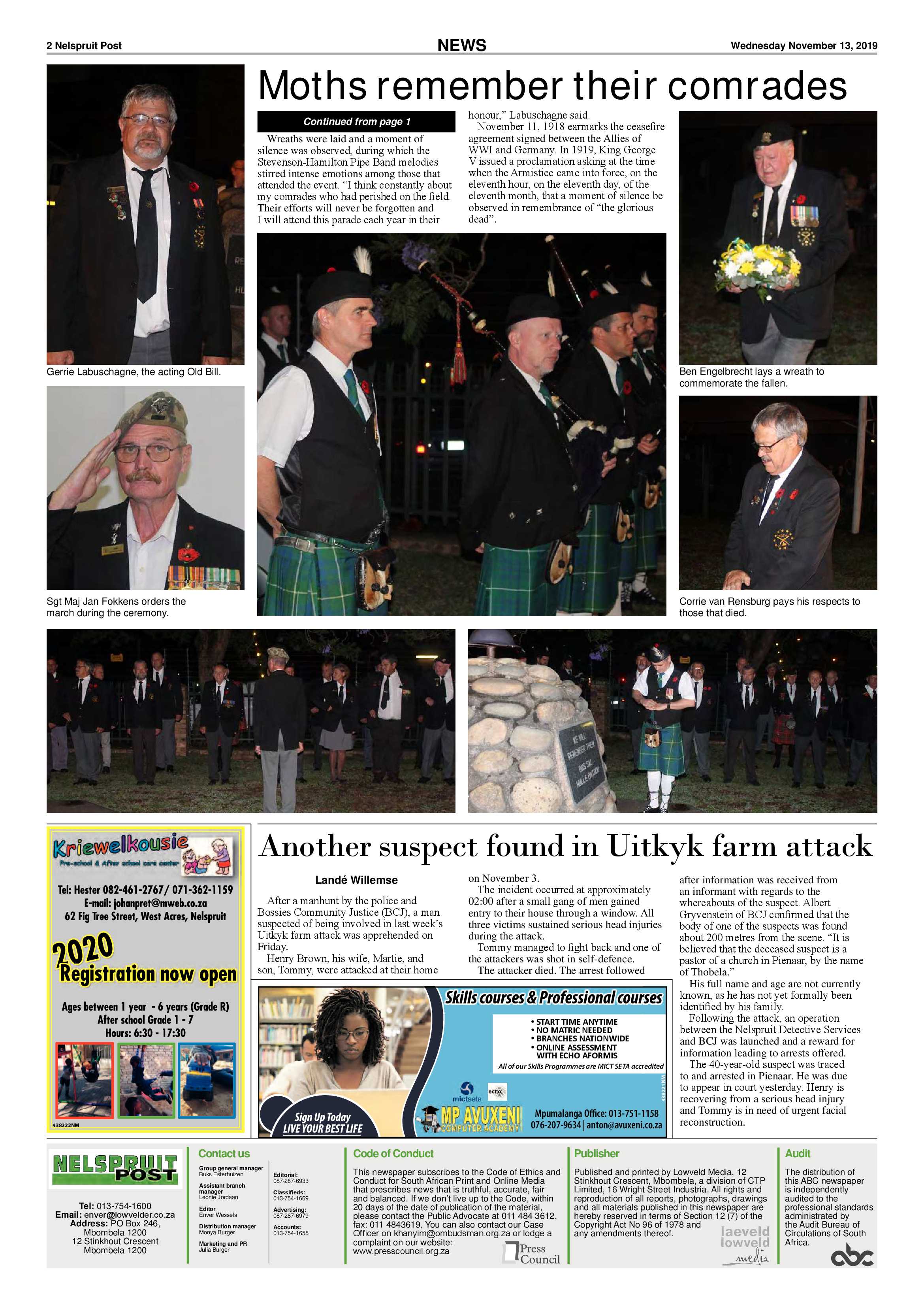 Nelspruit Post 13 November 2019 page 2