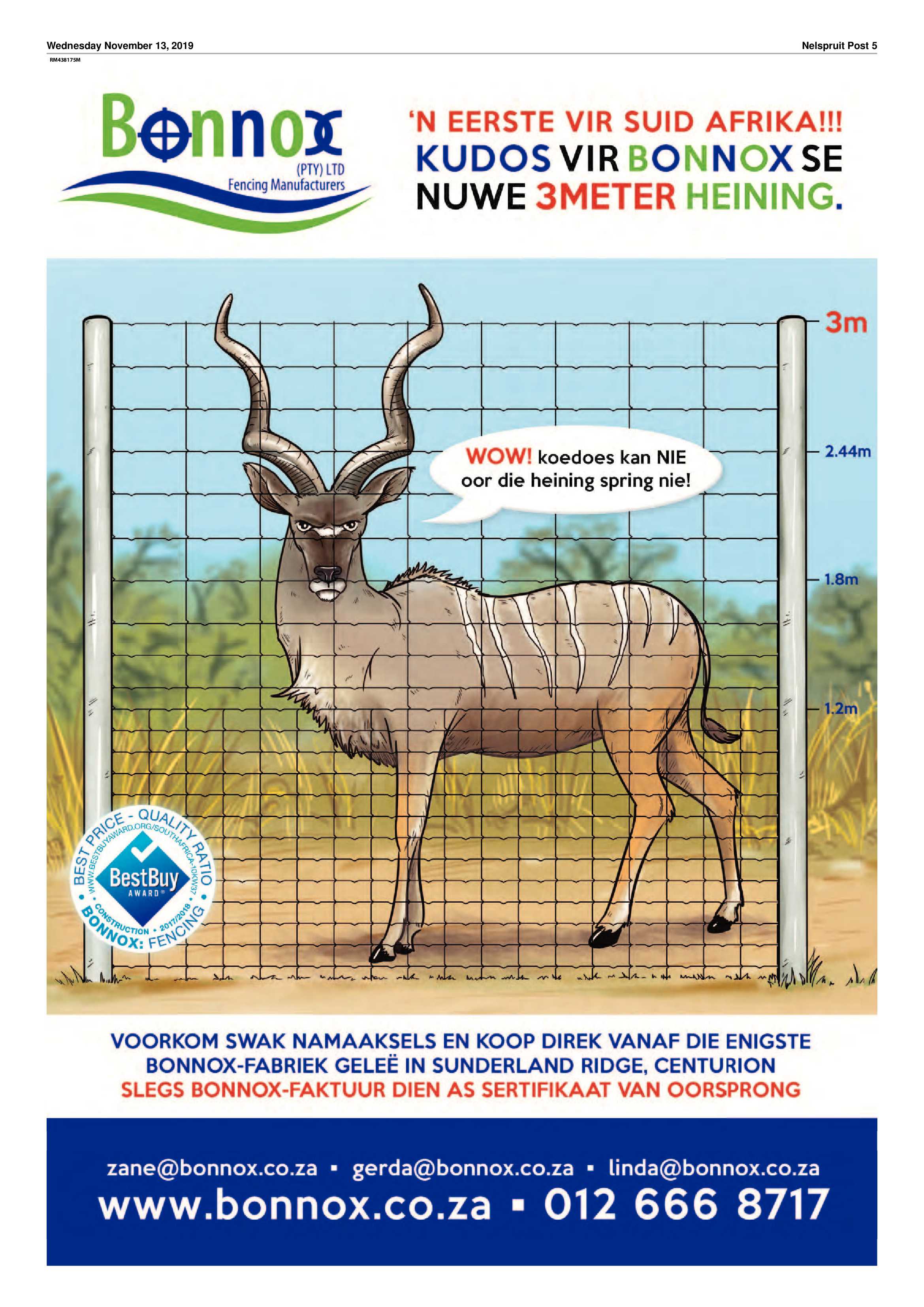 Nelspruit Post 13 November 2019 page 5