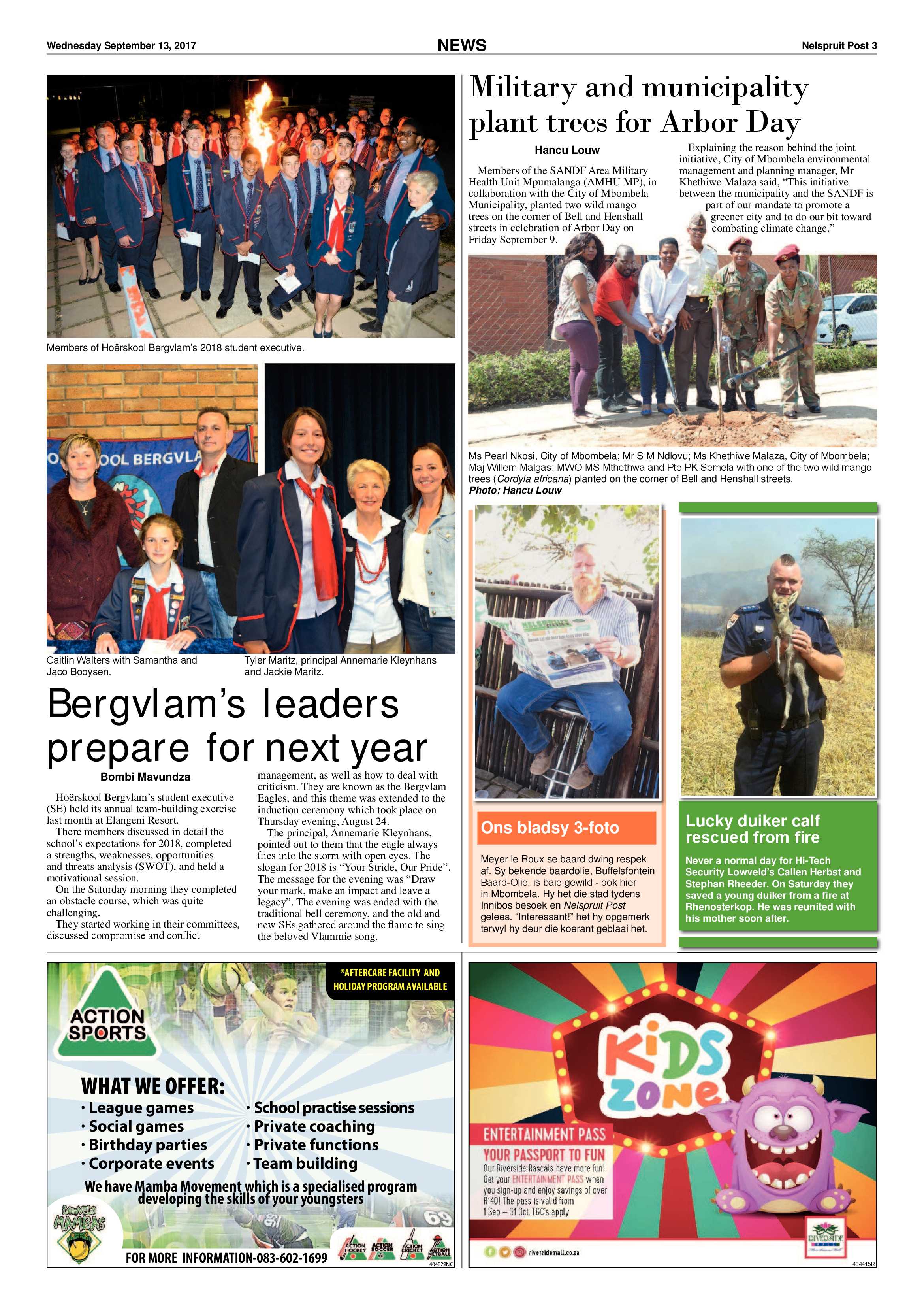 Nelspruit Post 13 September 2017 page 3