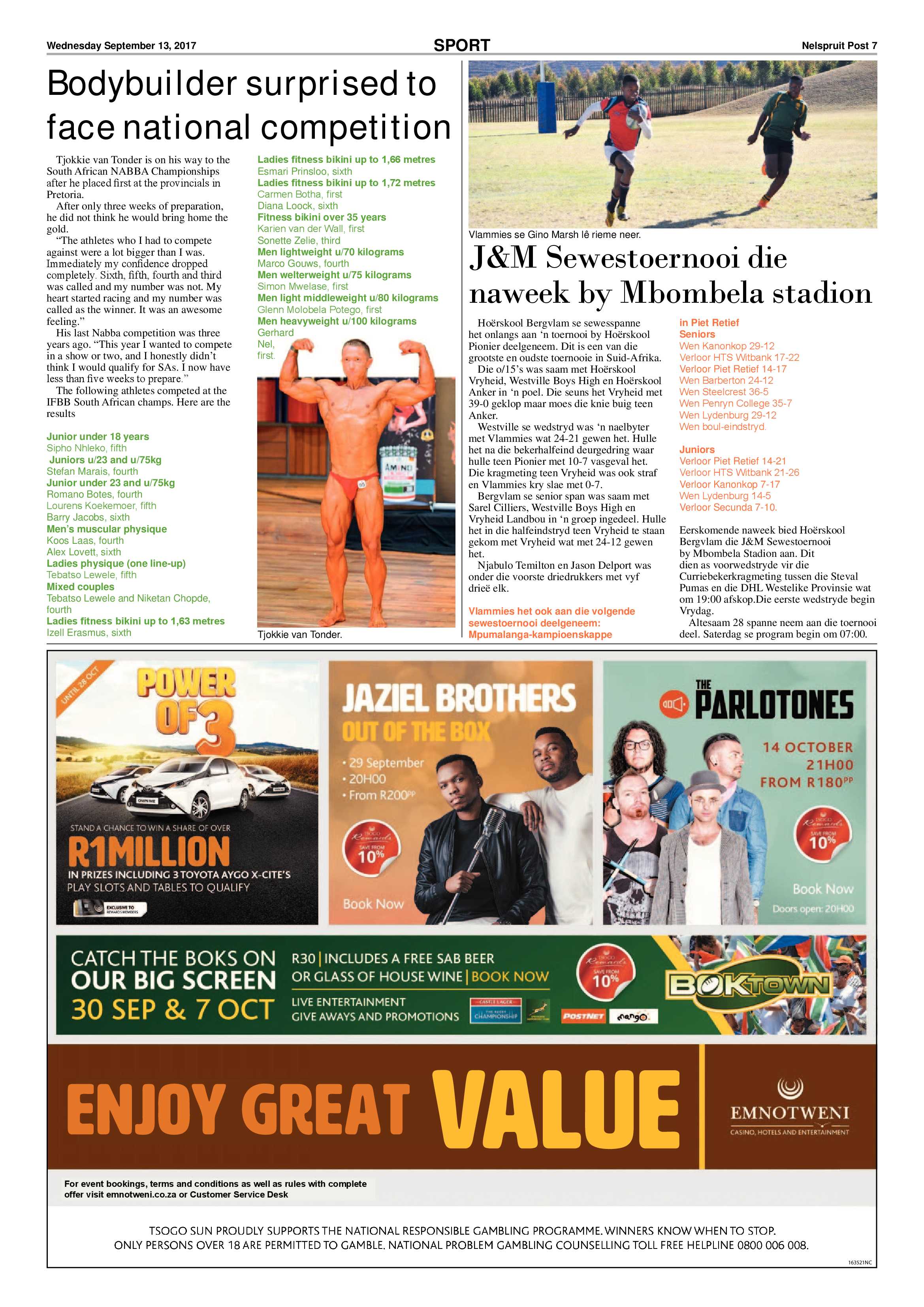 Nelspruit Post 13 September 2017 page 7