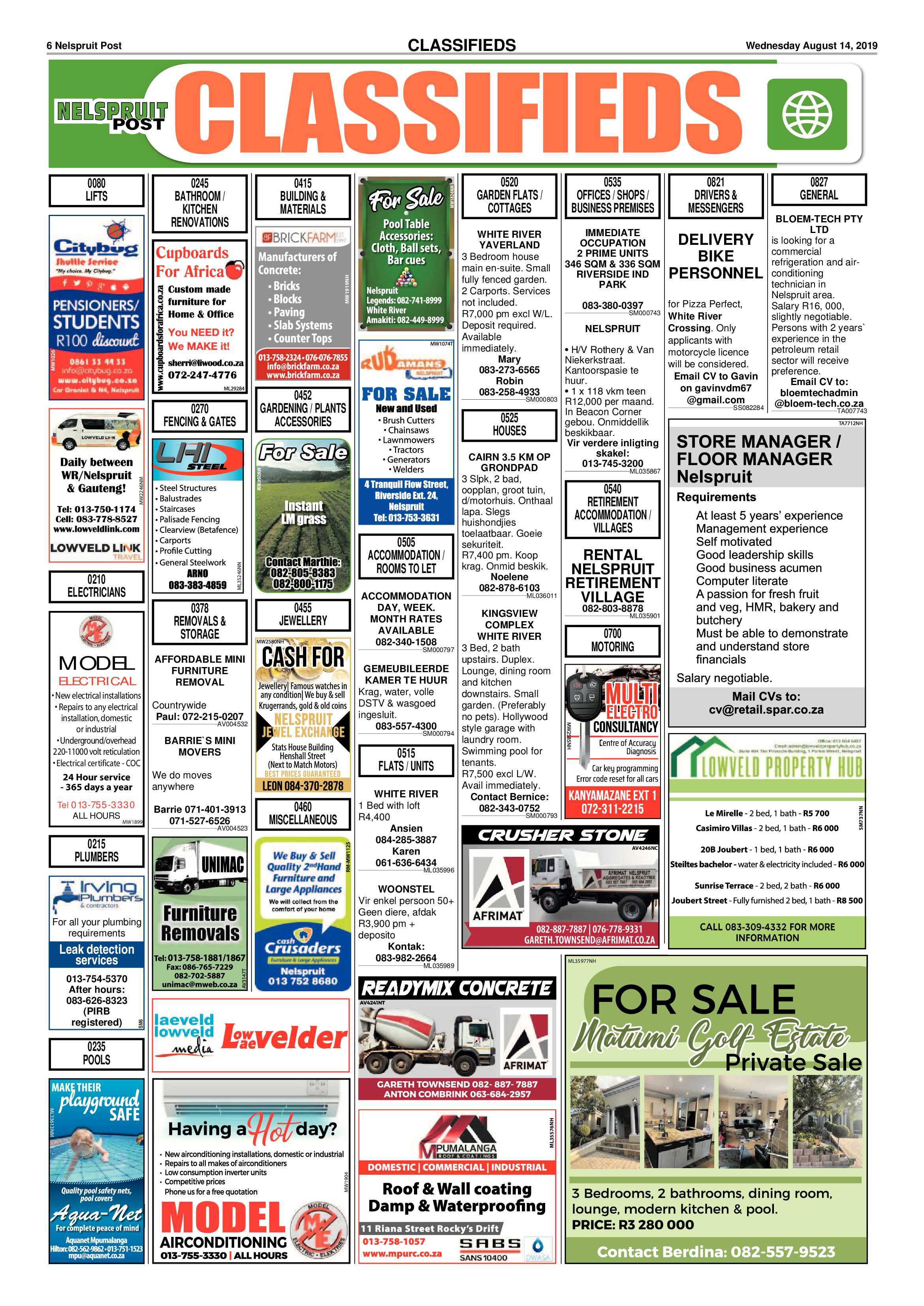 Nelspruit Post 14 August 2019 page 6