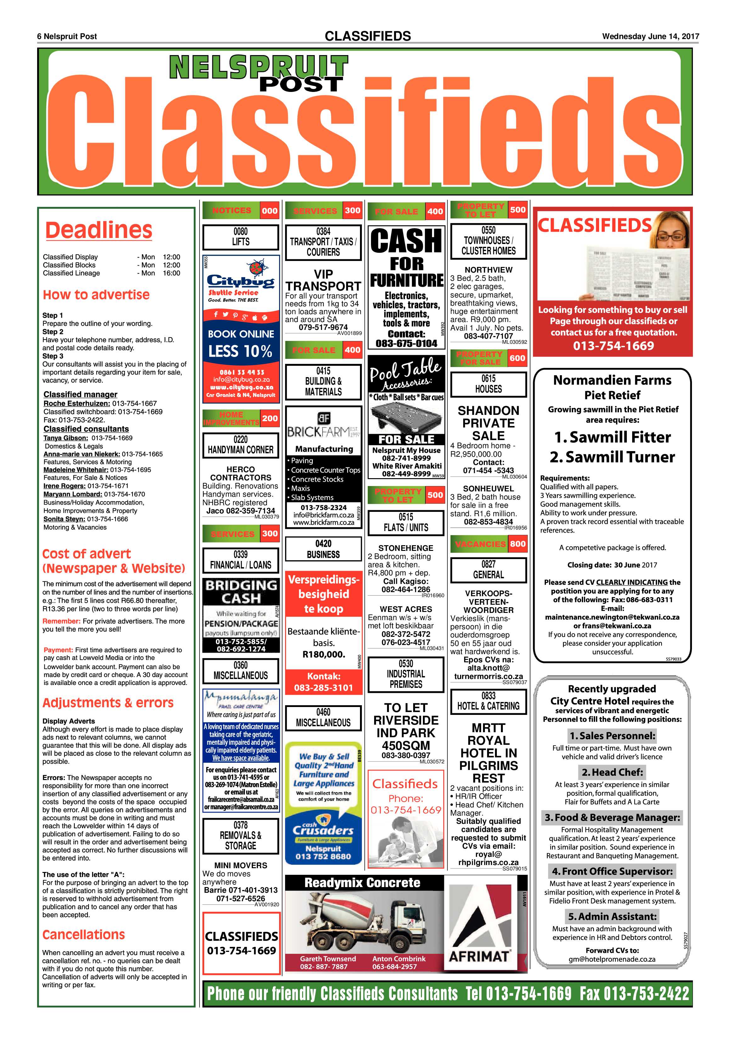 Nelspruit Post 14 June 2017 page 6