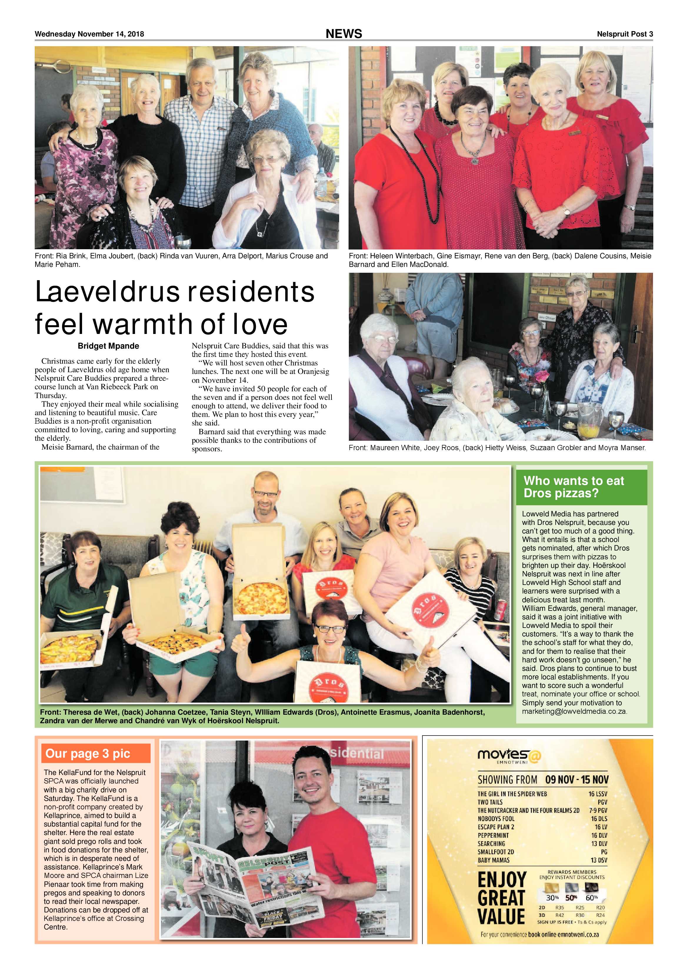 Nelspruit Post 14 November 2018 page 3
