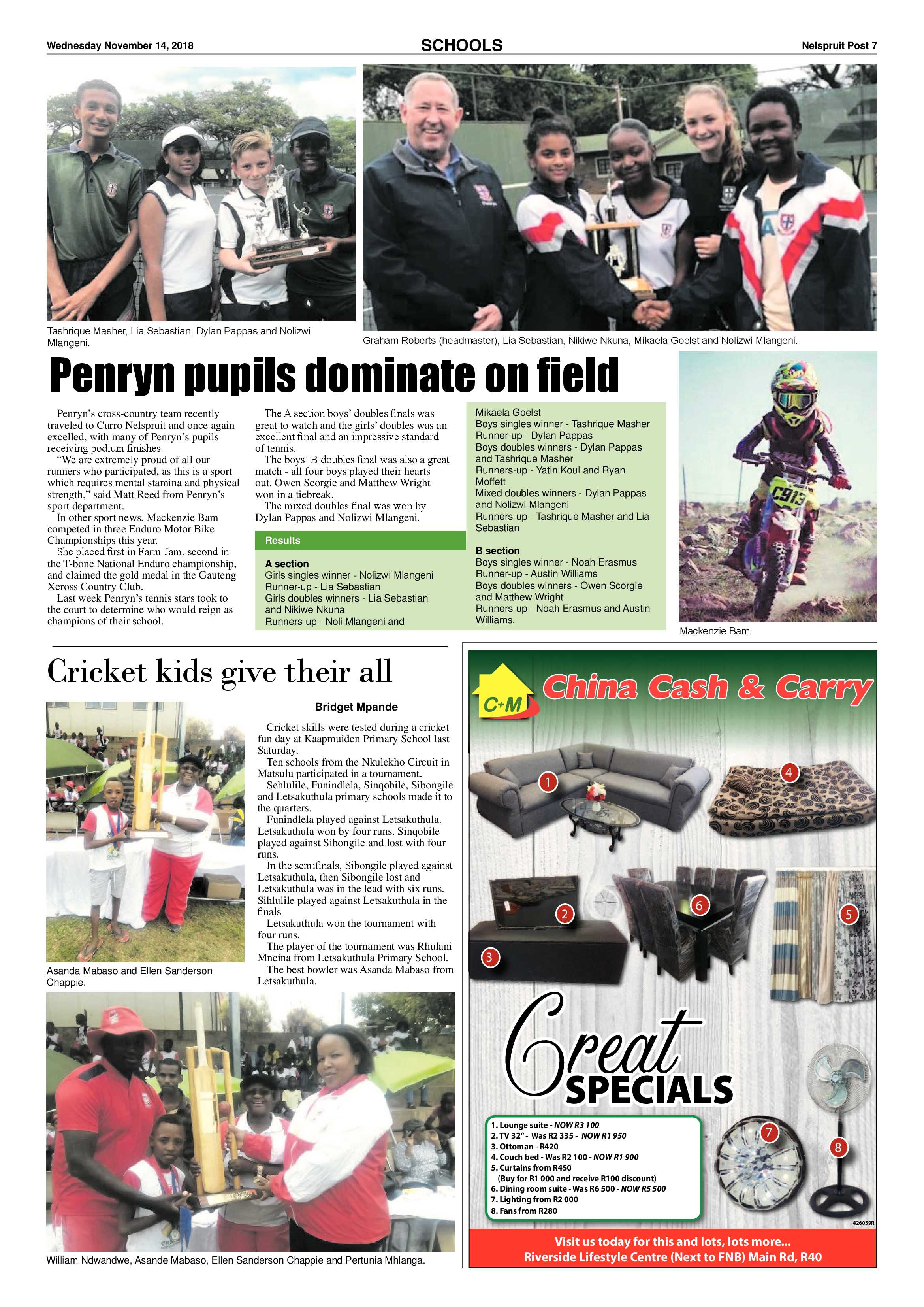 Nelspruit Post 14 November 2018 page 7