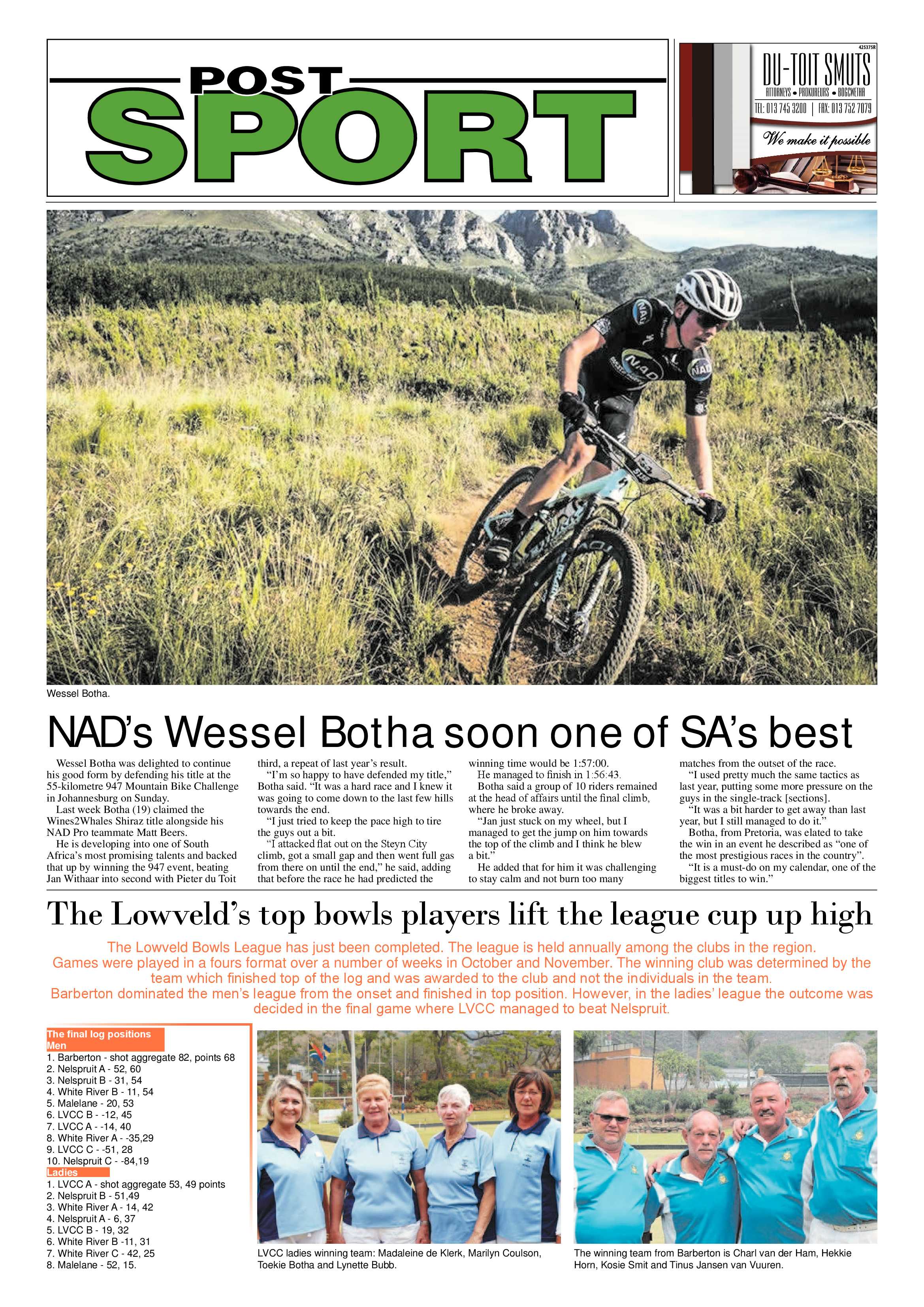 Nelspruit Post 14 November 2018 page 8