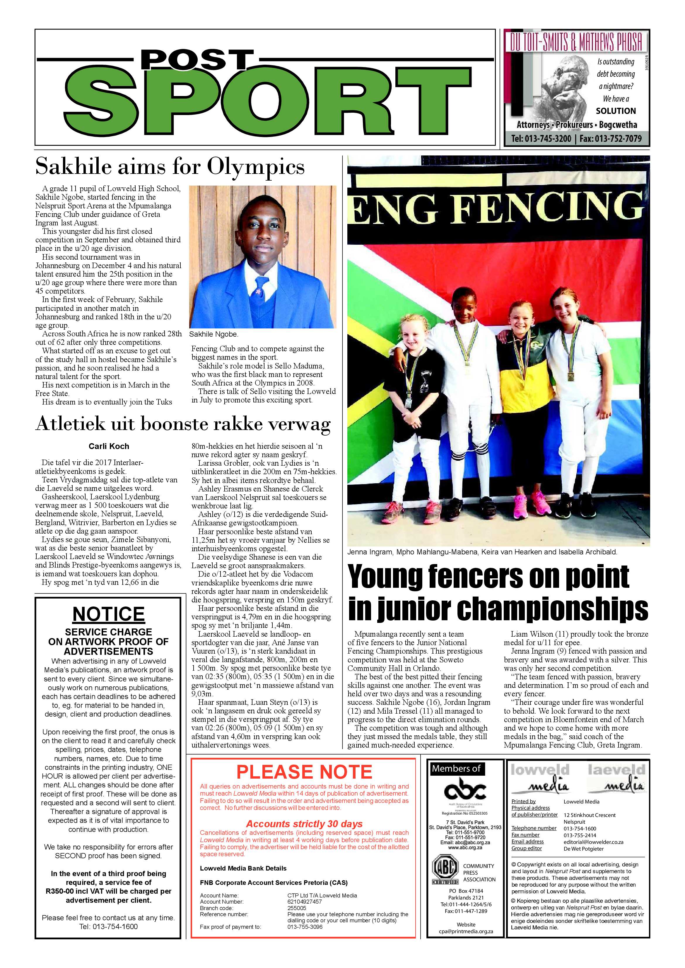 Nelspruit Post 15 February 2017 page 8