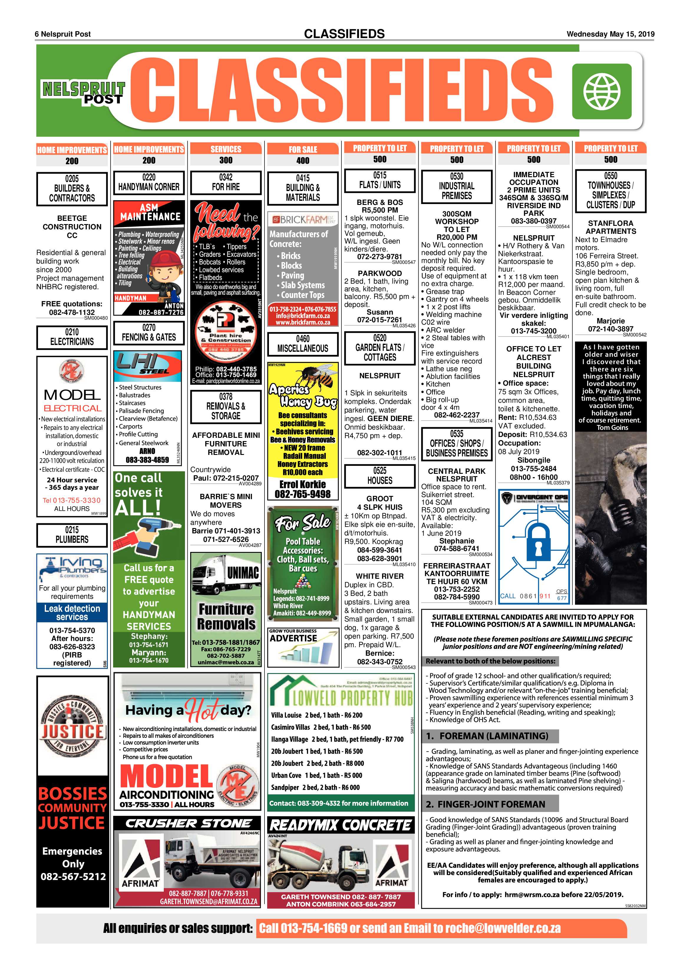 Nelspruit Post 15 May 2019 page 6