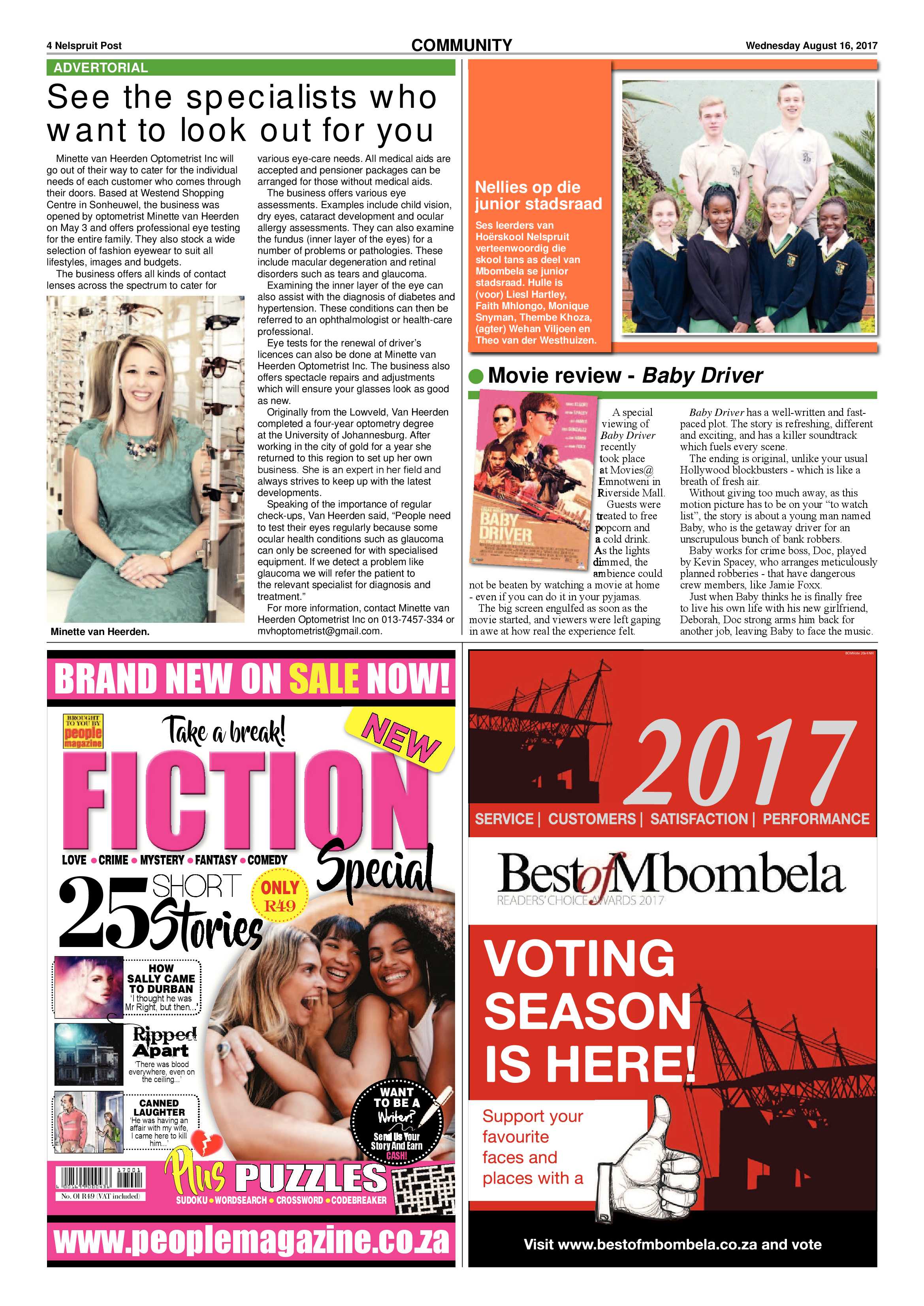 Nelspruit Post 16 August 2017 page 4