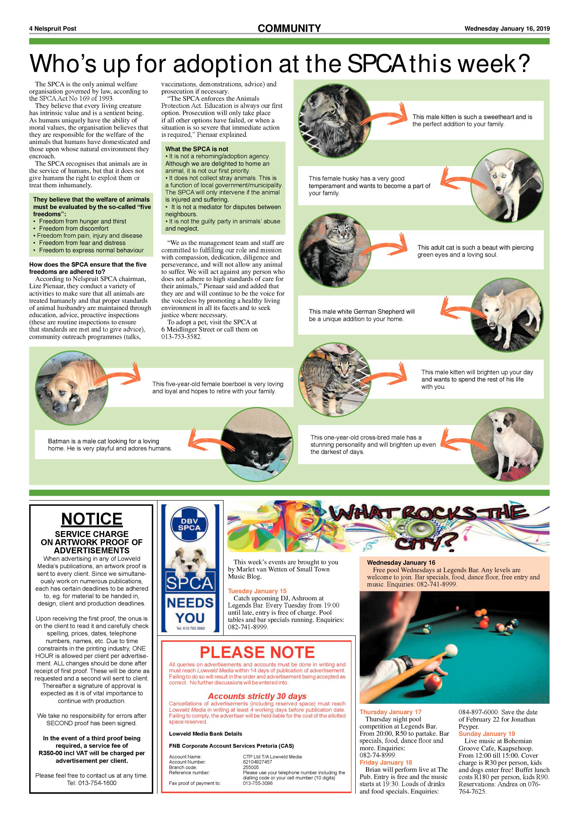 Nelspruit Post 16 January 2019 page 4