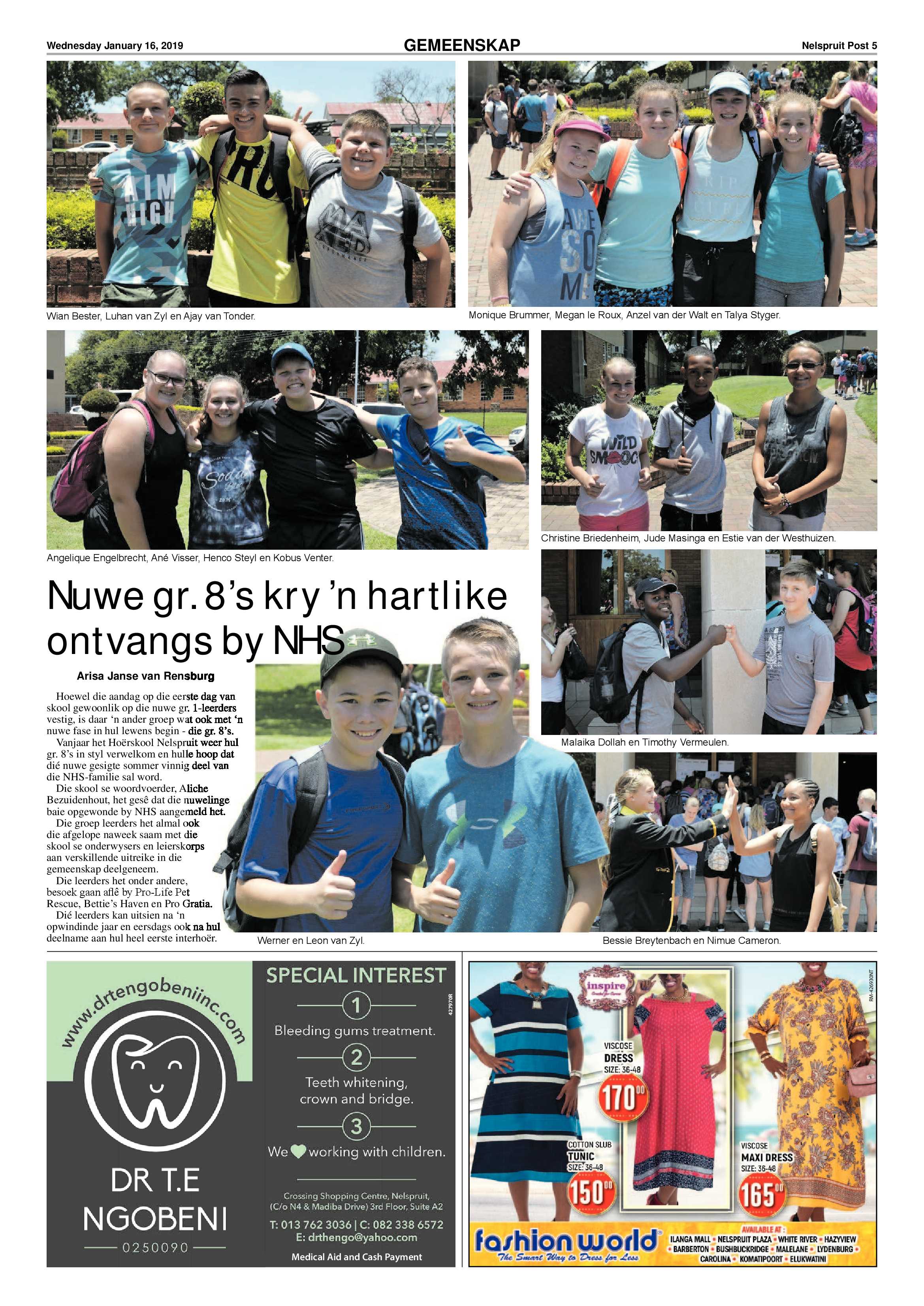 Nelspruit Post 16 January 2019 page 5