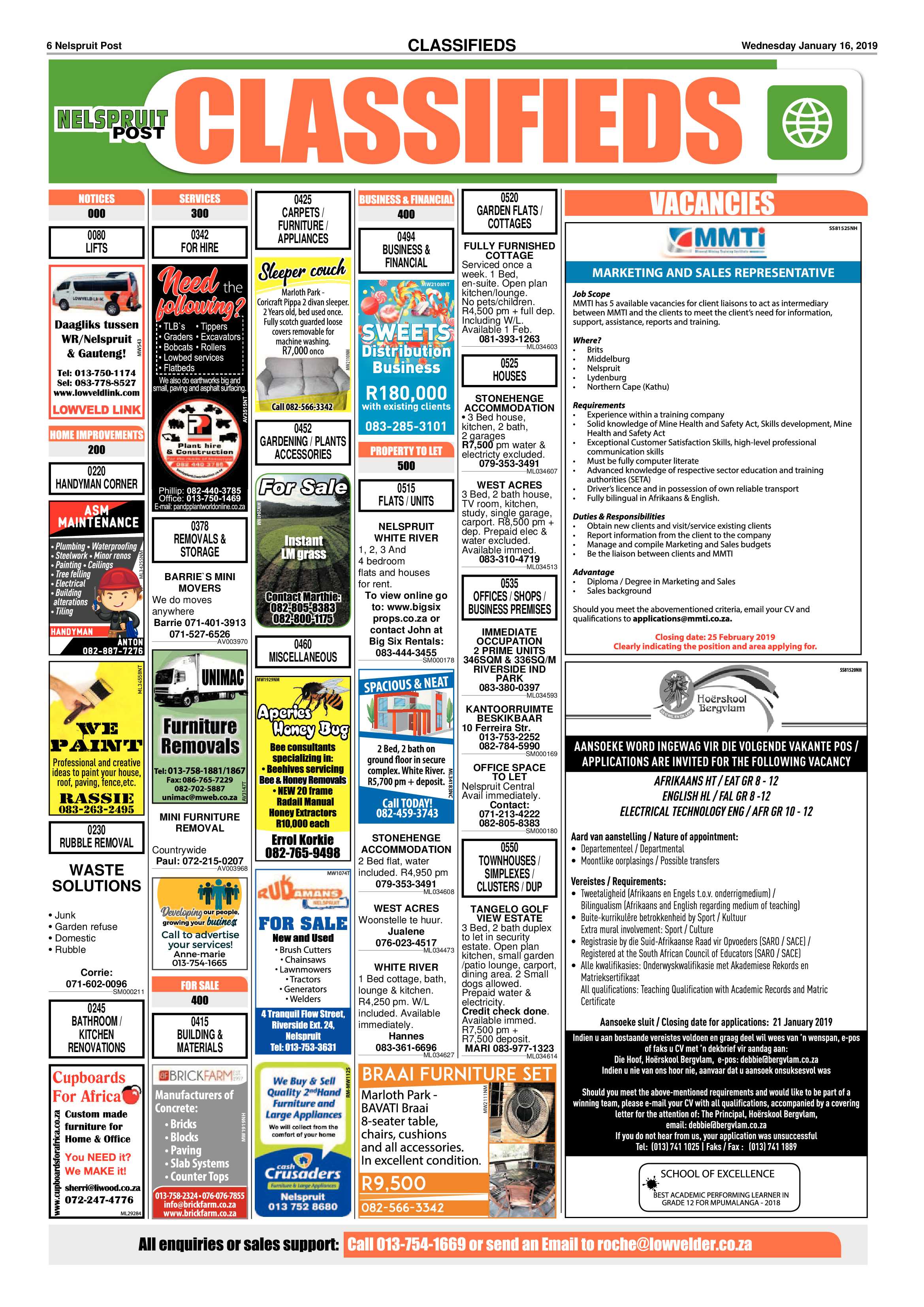 Nelspruit Post 16 January 2019 page 6