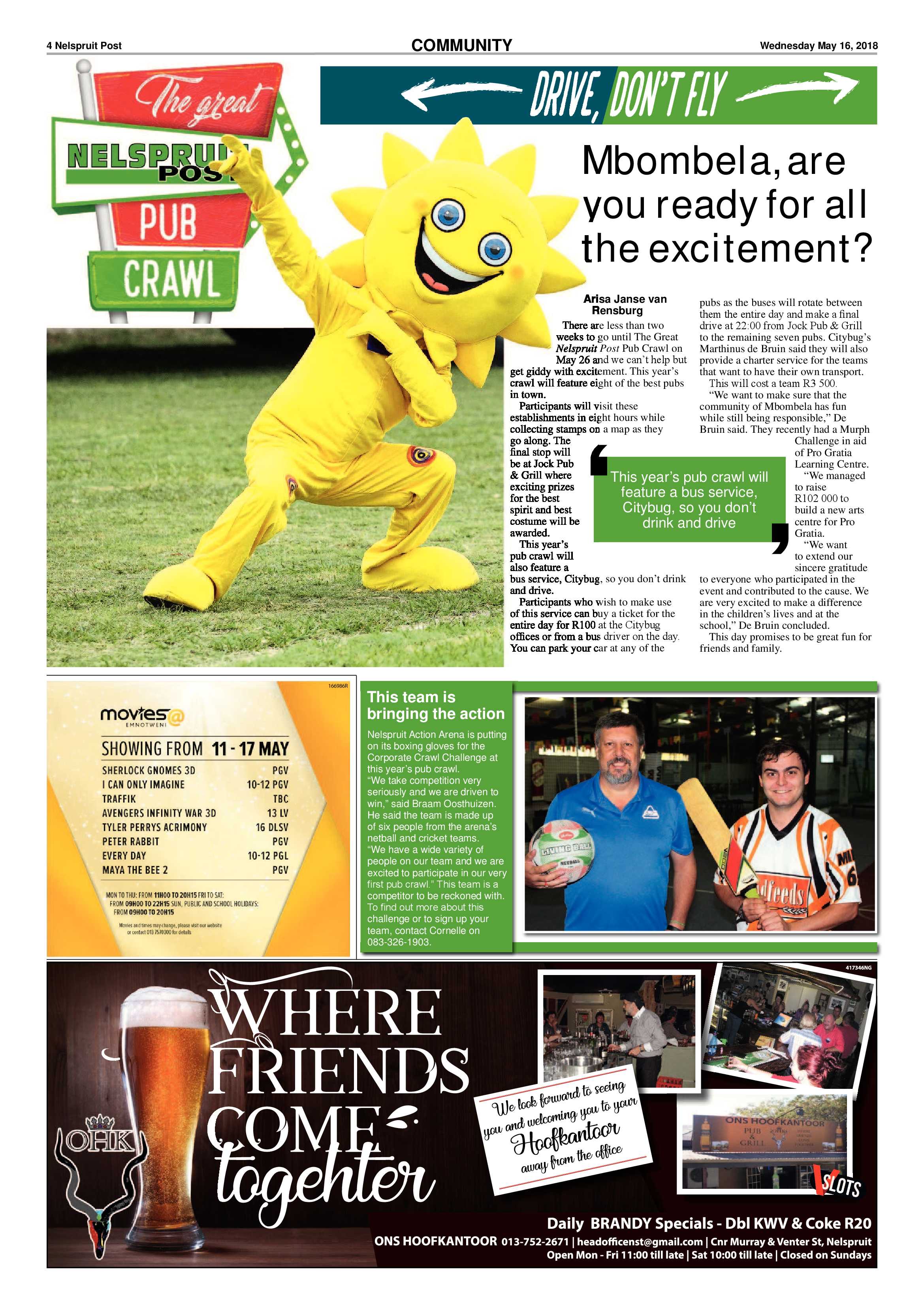 Nelspruit Post 16 May 2018 page 4