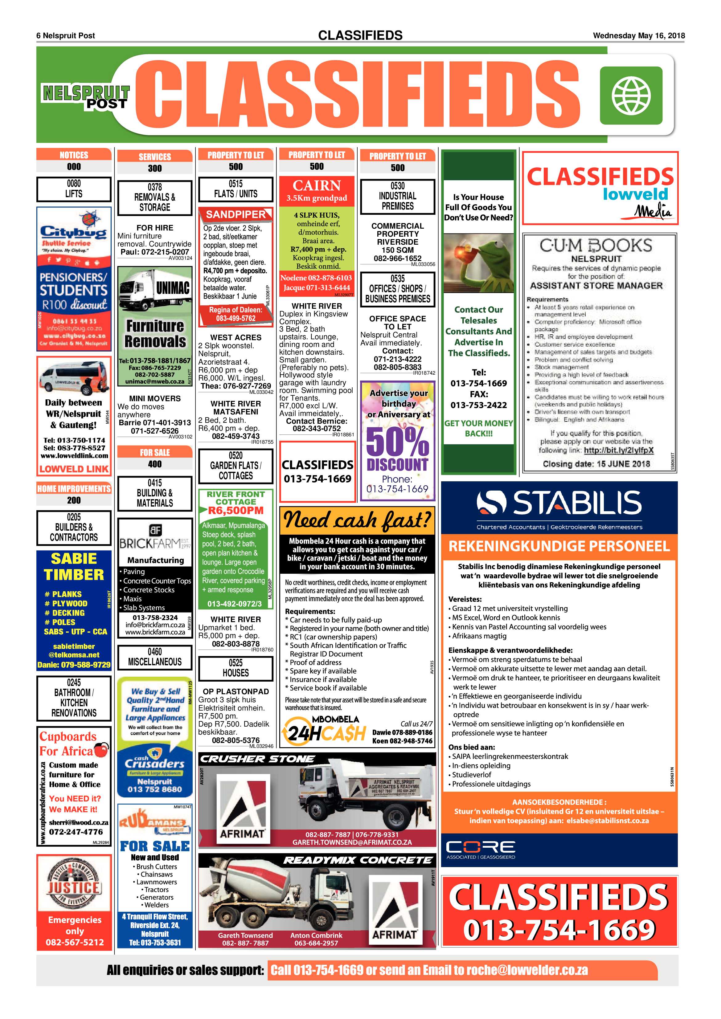 Nelspruit Post 16 May 2018 page 6