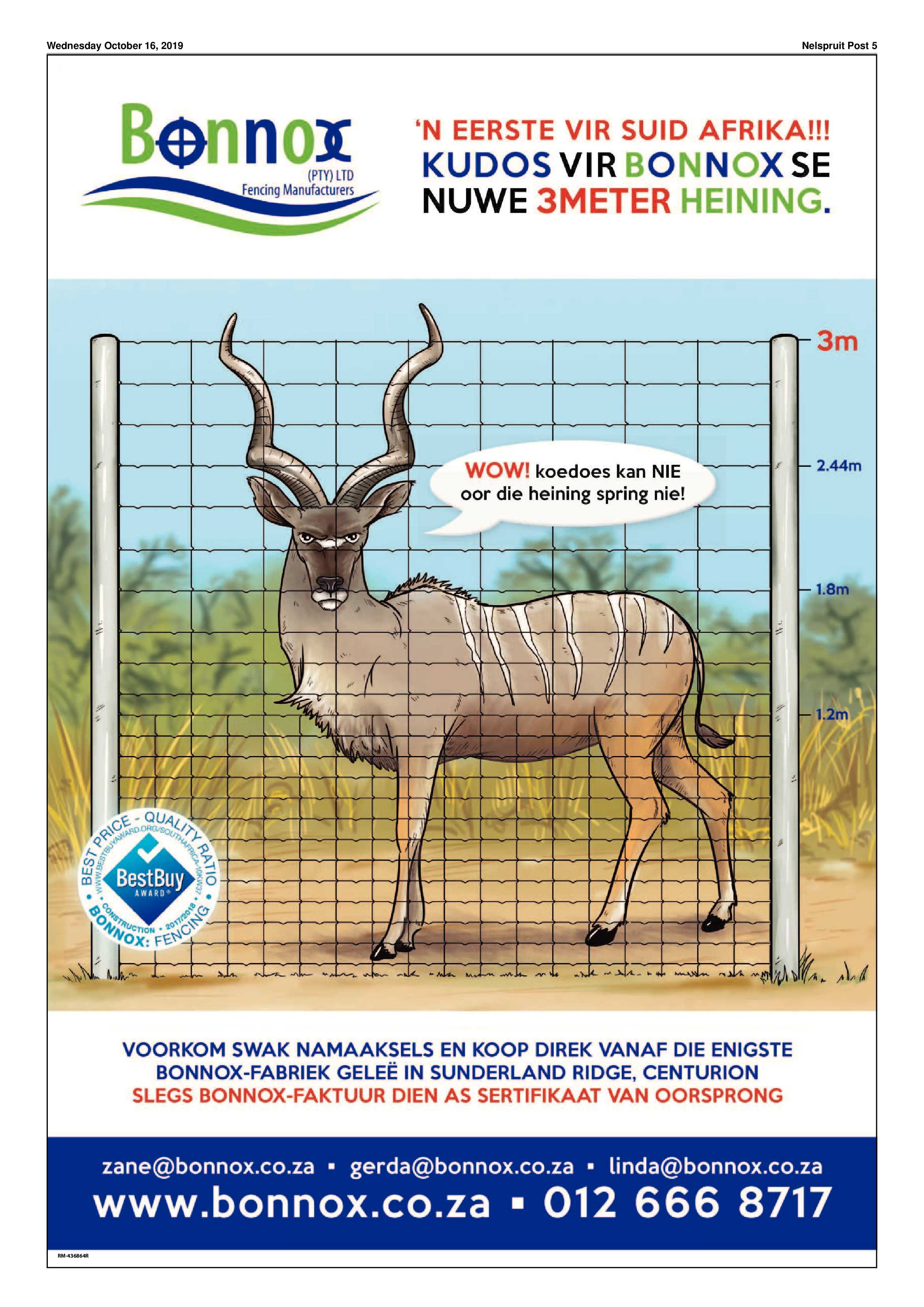 Nelspruit Post 16 October 2019 page 5