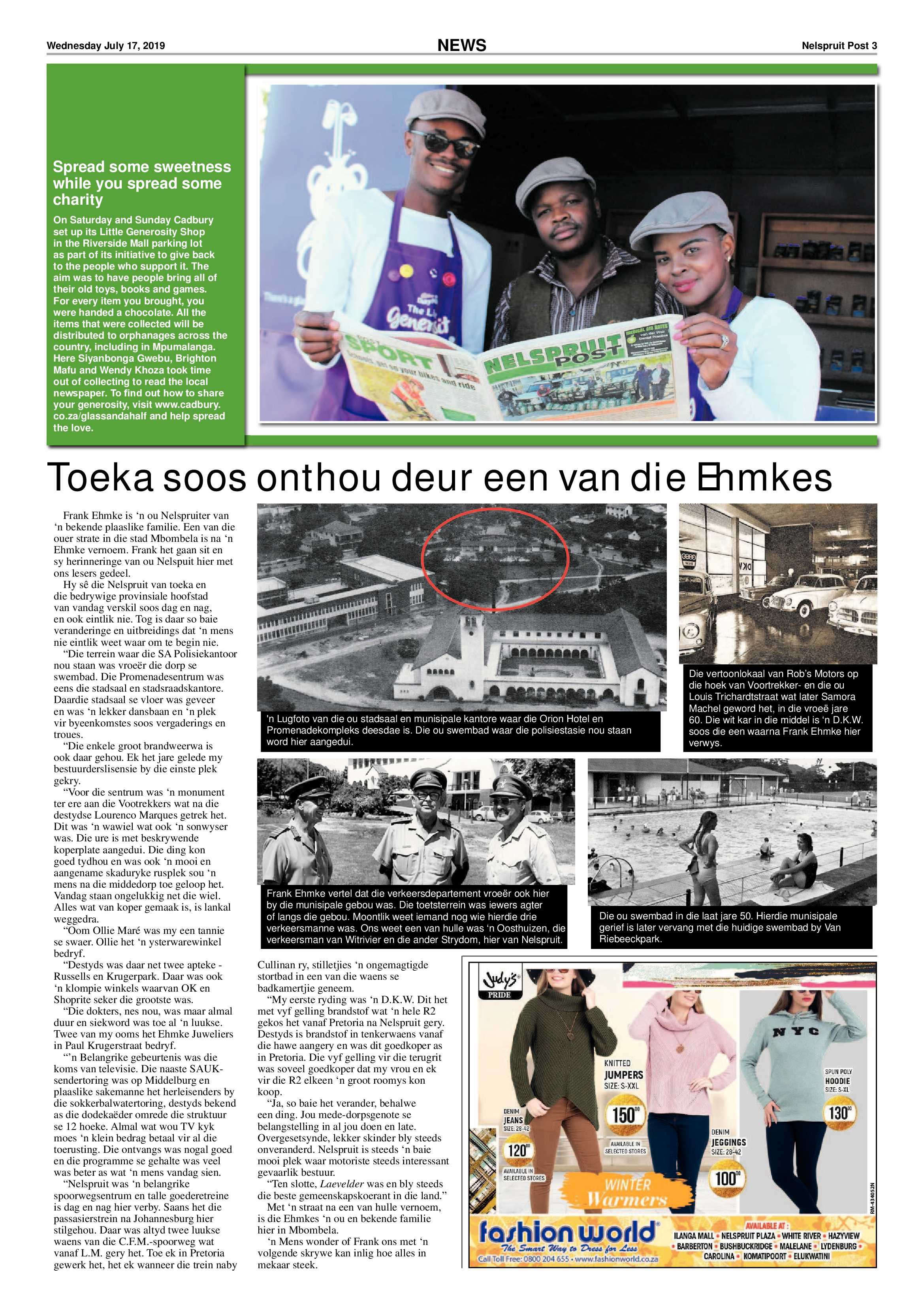 Nelspruit Post 17 July 2019 page 3