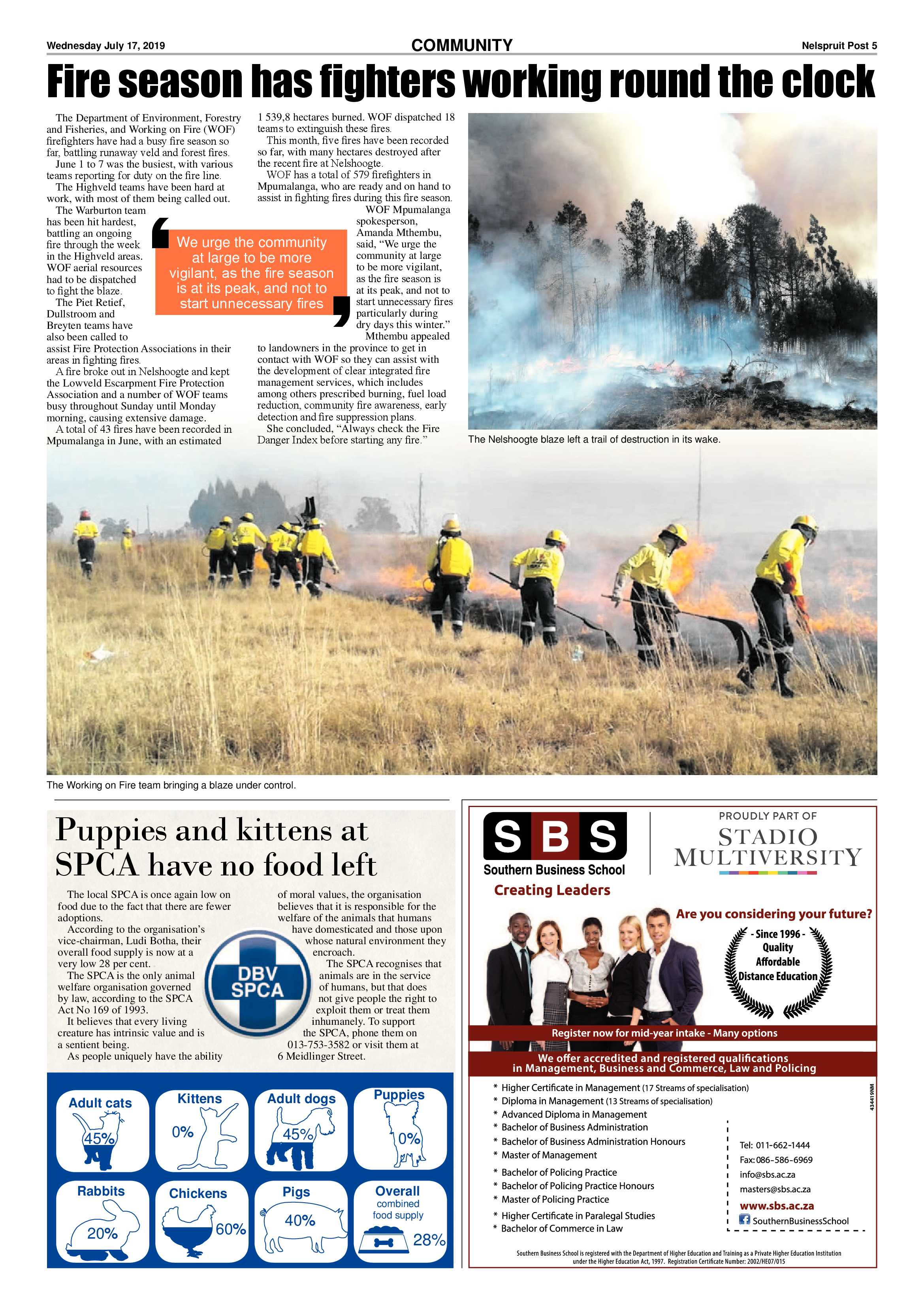 Nelspruit Post 17 July 2019 page 5
