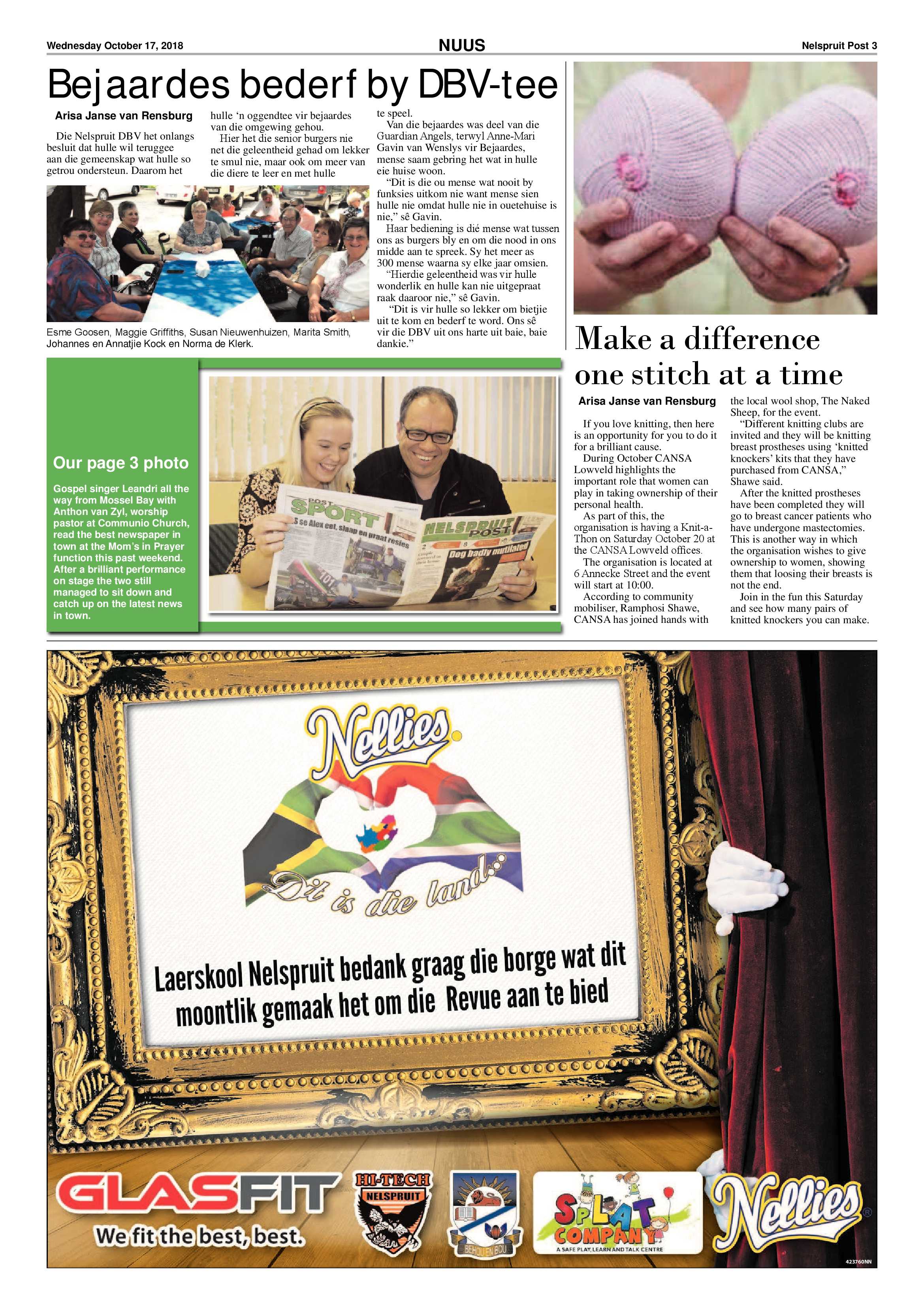 Nelspruit Post 17 October 2018 page 3