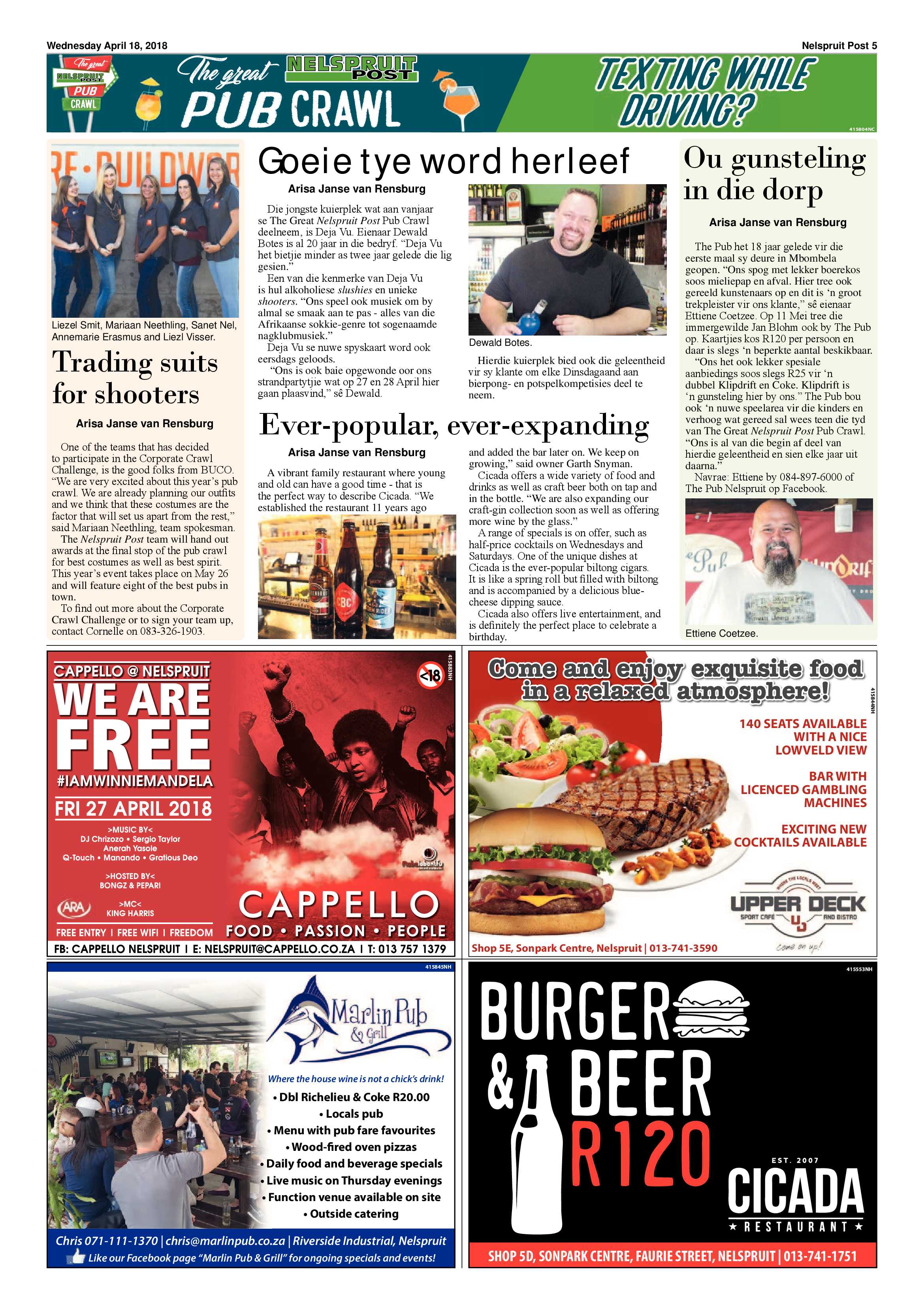 Nelspruit Post 18 April 2018 page 5