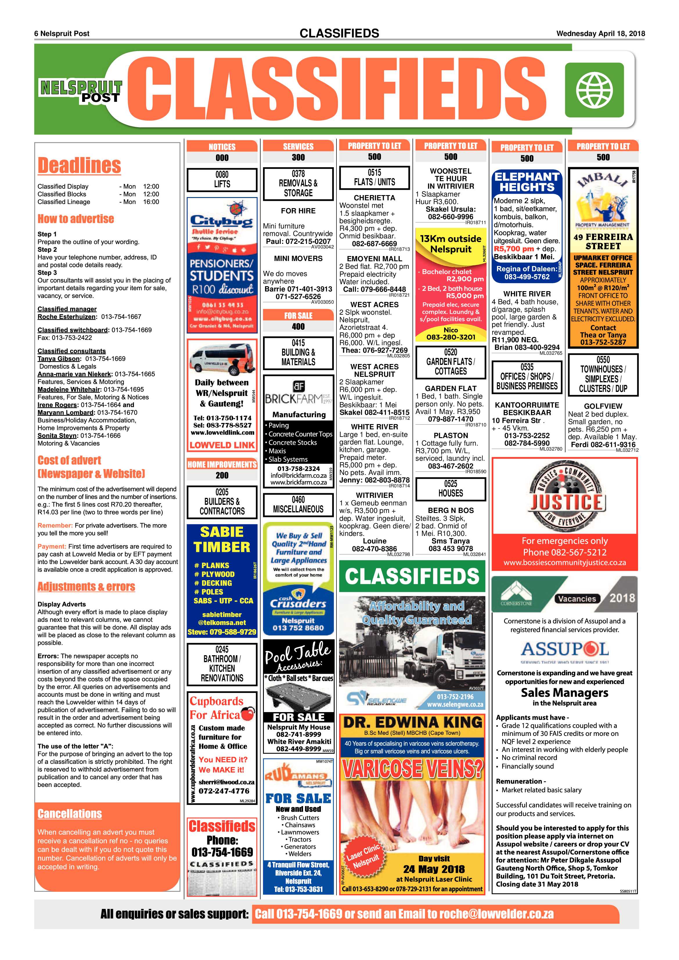 Nelspruit Post 18 April 2018 page 6
