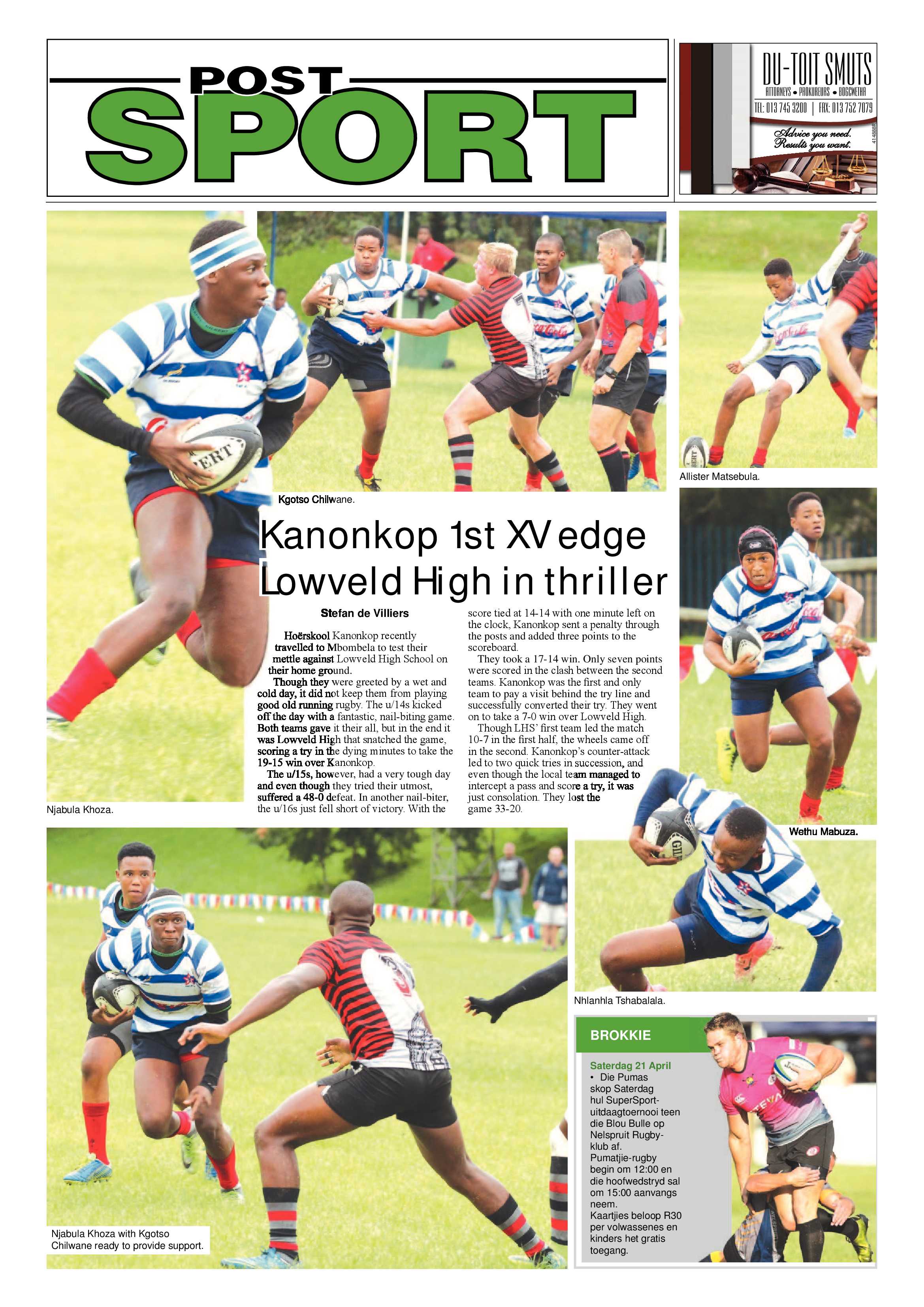 Nelspruit Post 18 April 2018 page 8