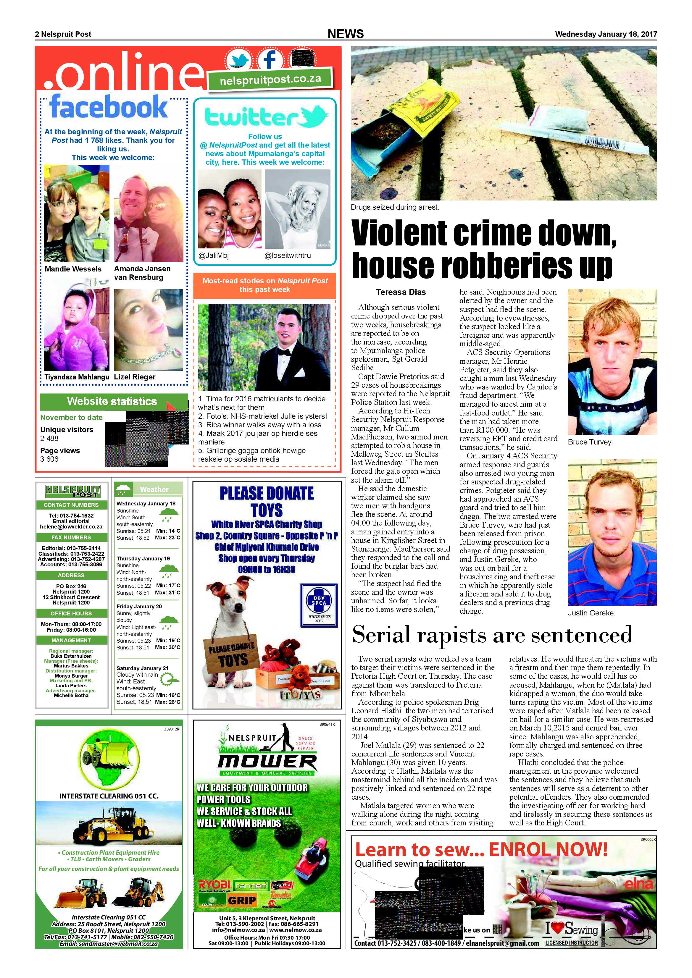 Nelspruit Post 18 January 2016 page 2