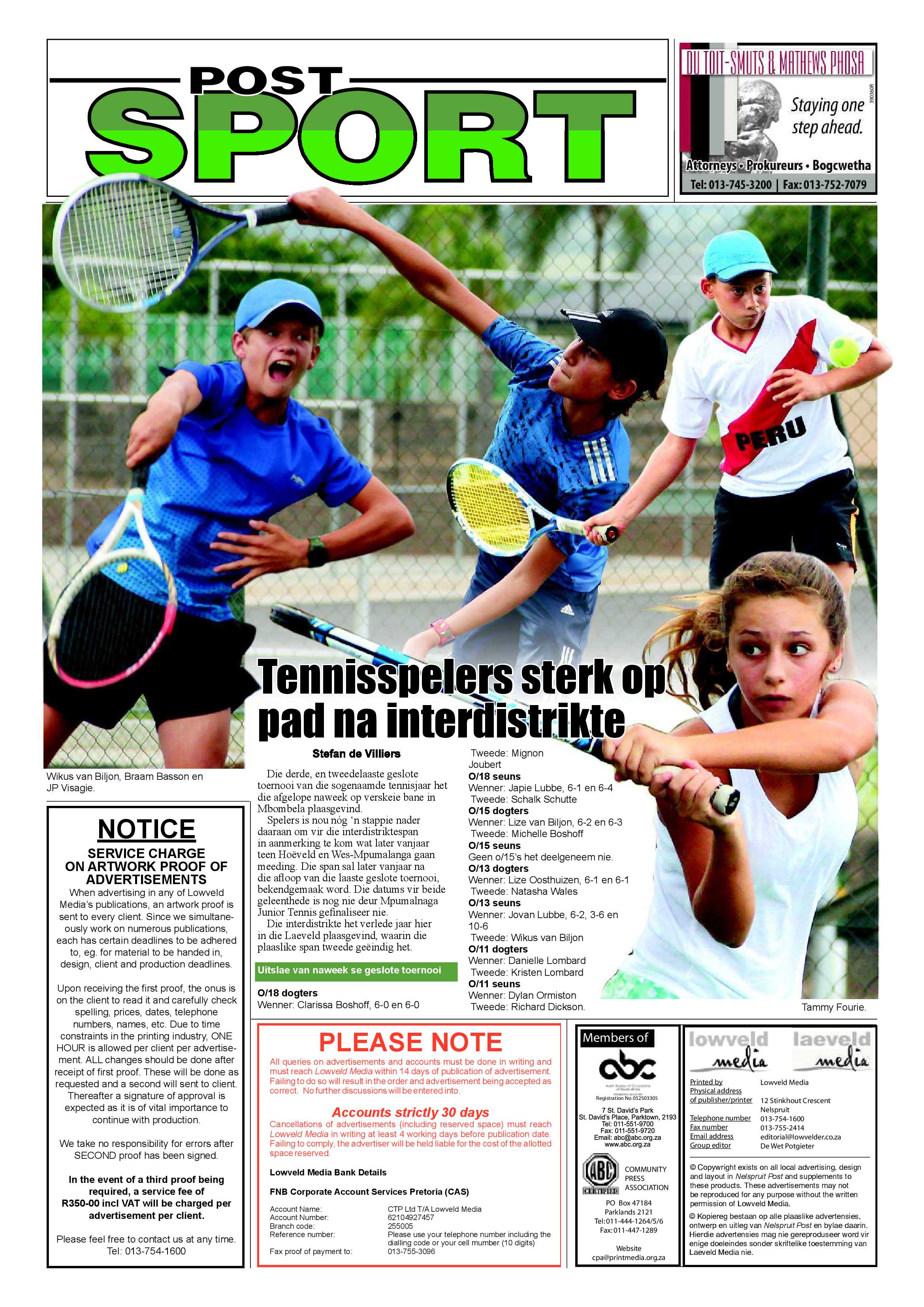 Nelspruit Post 18 January 2016 page 8
