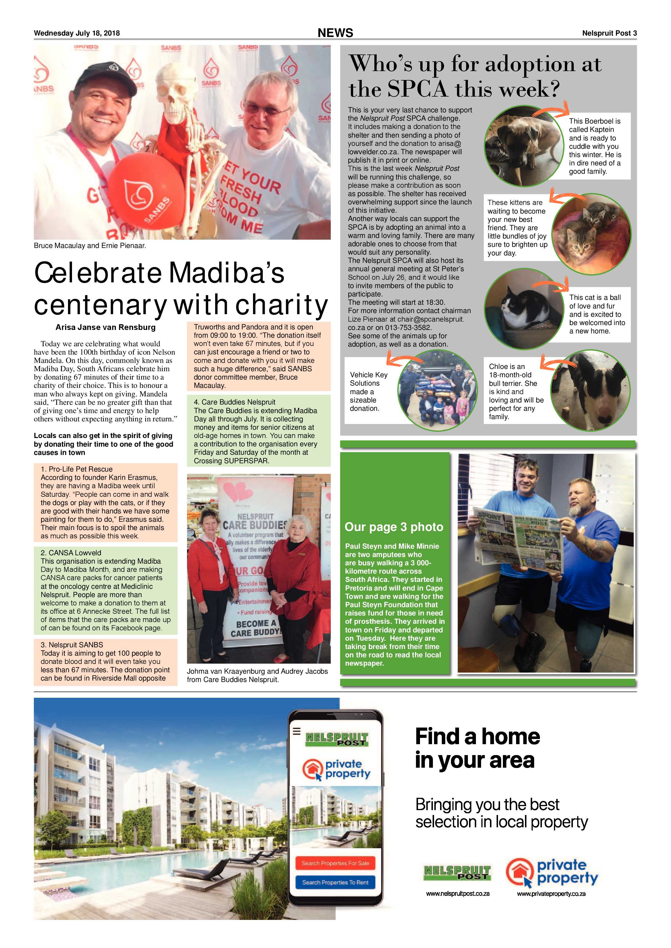 Nelspruit Post 18 July 2018 page 3
