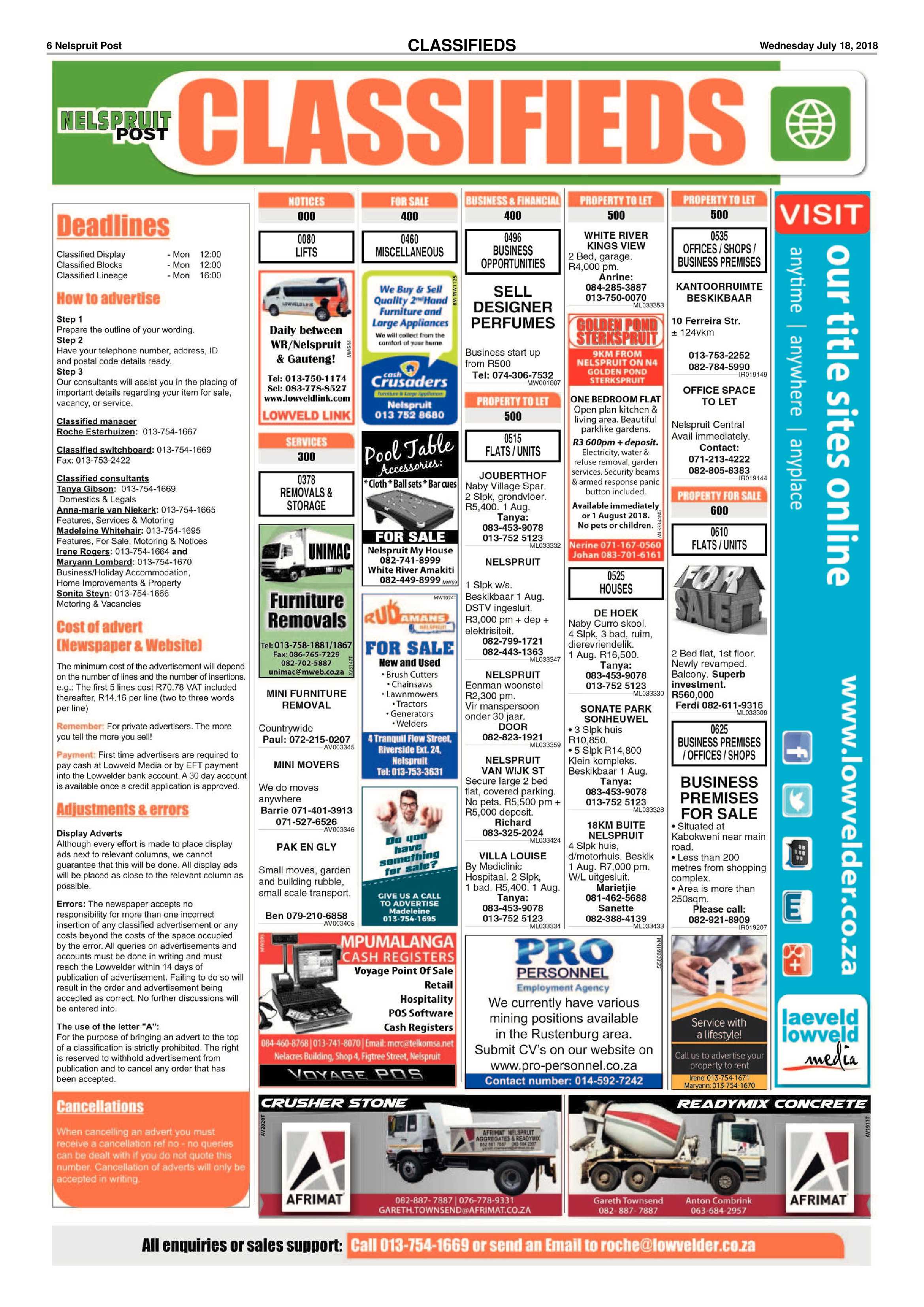 Nelspruit Post 18 July 2018 page 6