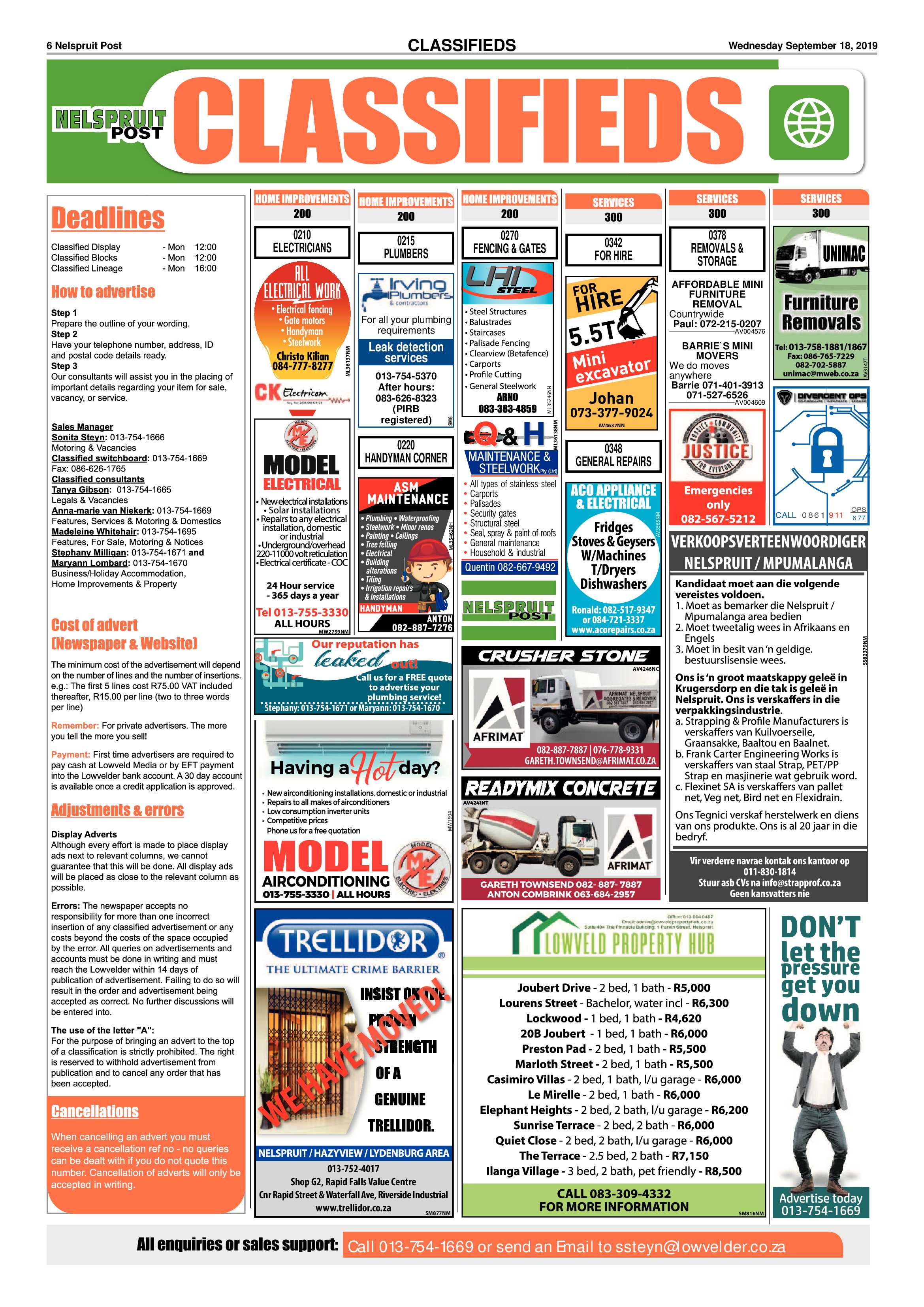 Nelspruit Post 18 September 2019 page 6
