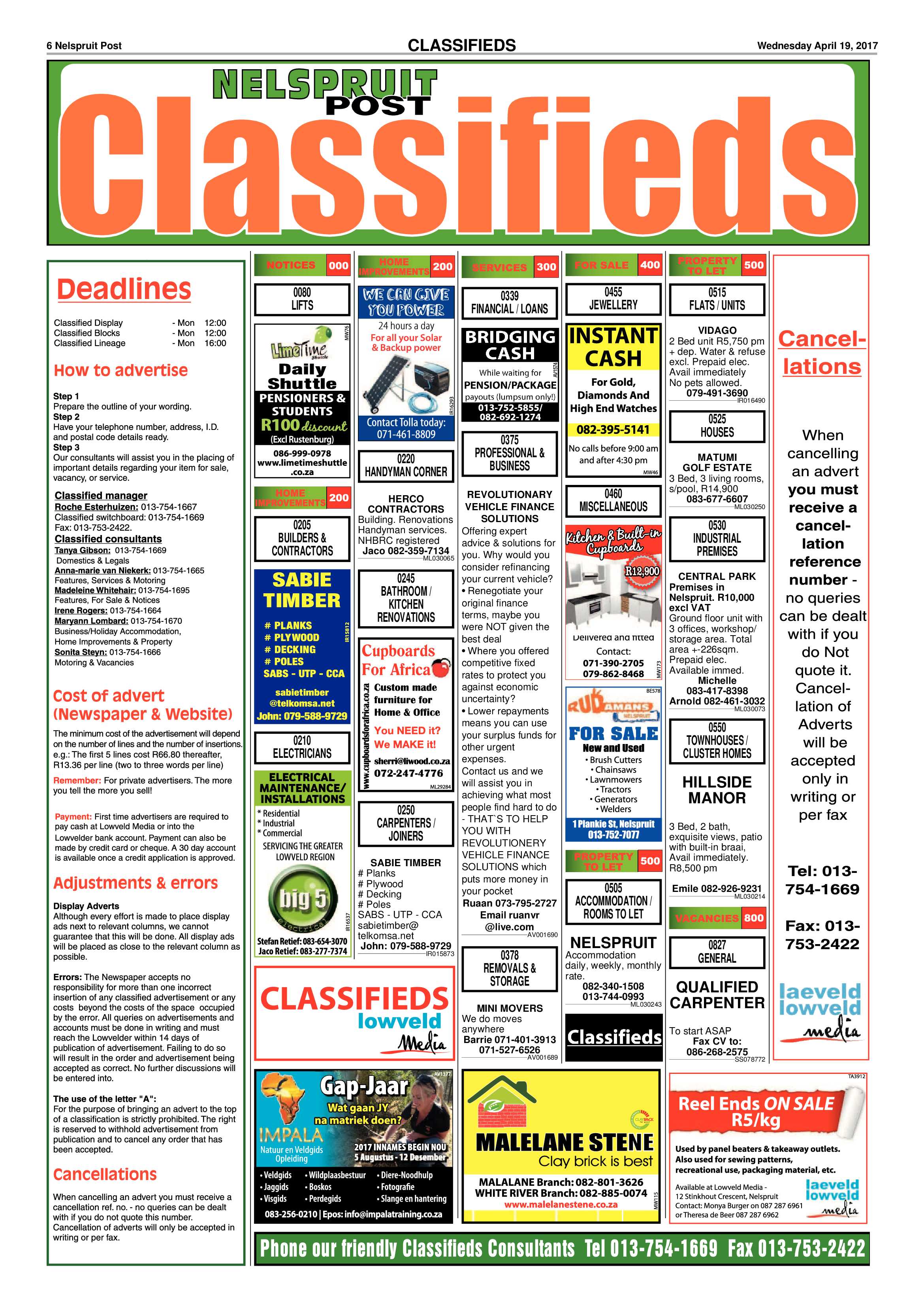 Nelspruit Post 19 April 2017 page 6